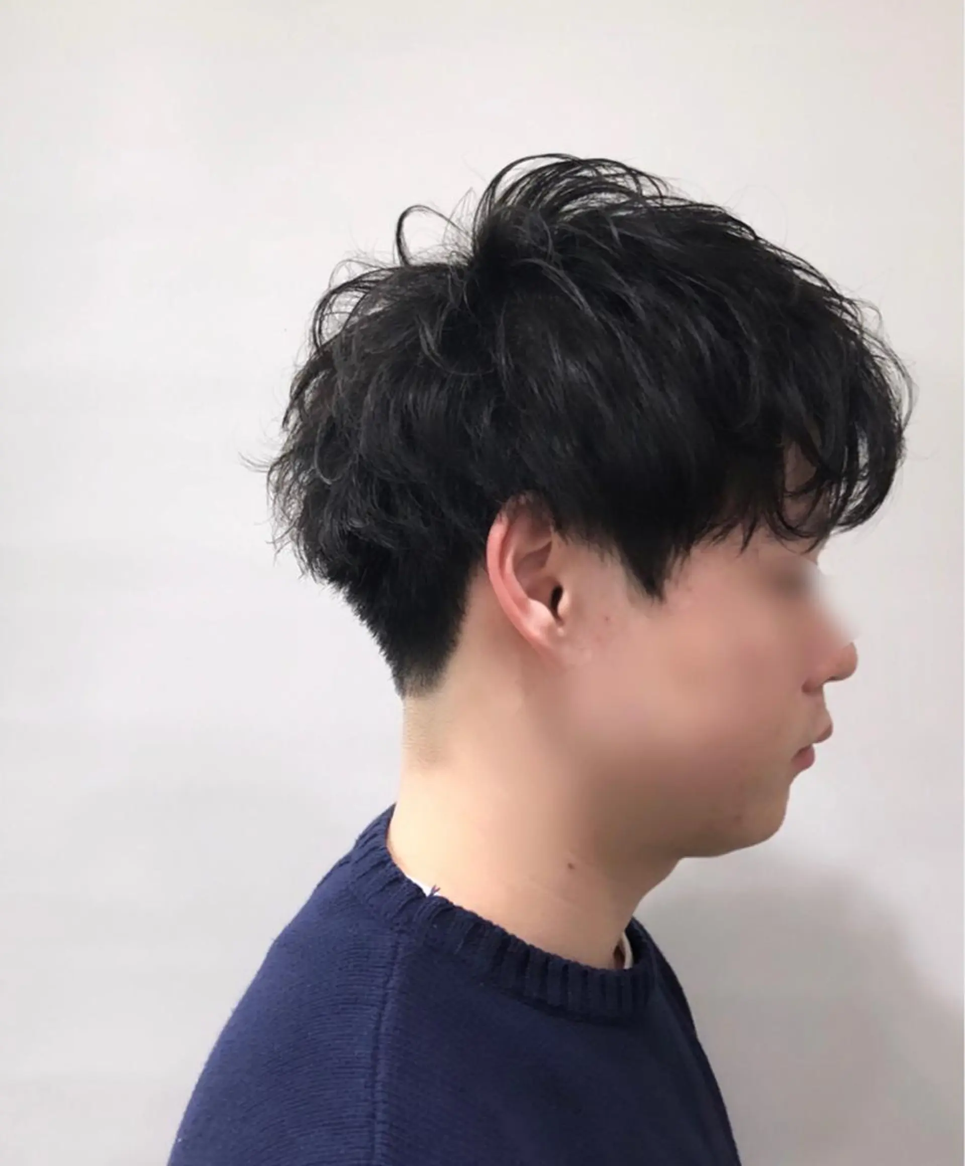 パーマ メンズ カット パーマ イシジマ タカナリのヘアスタイル