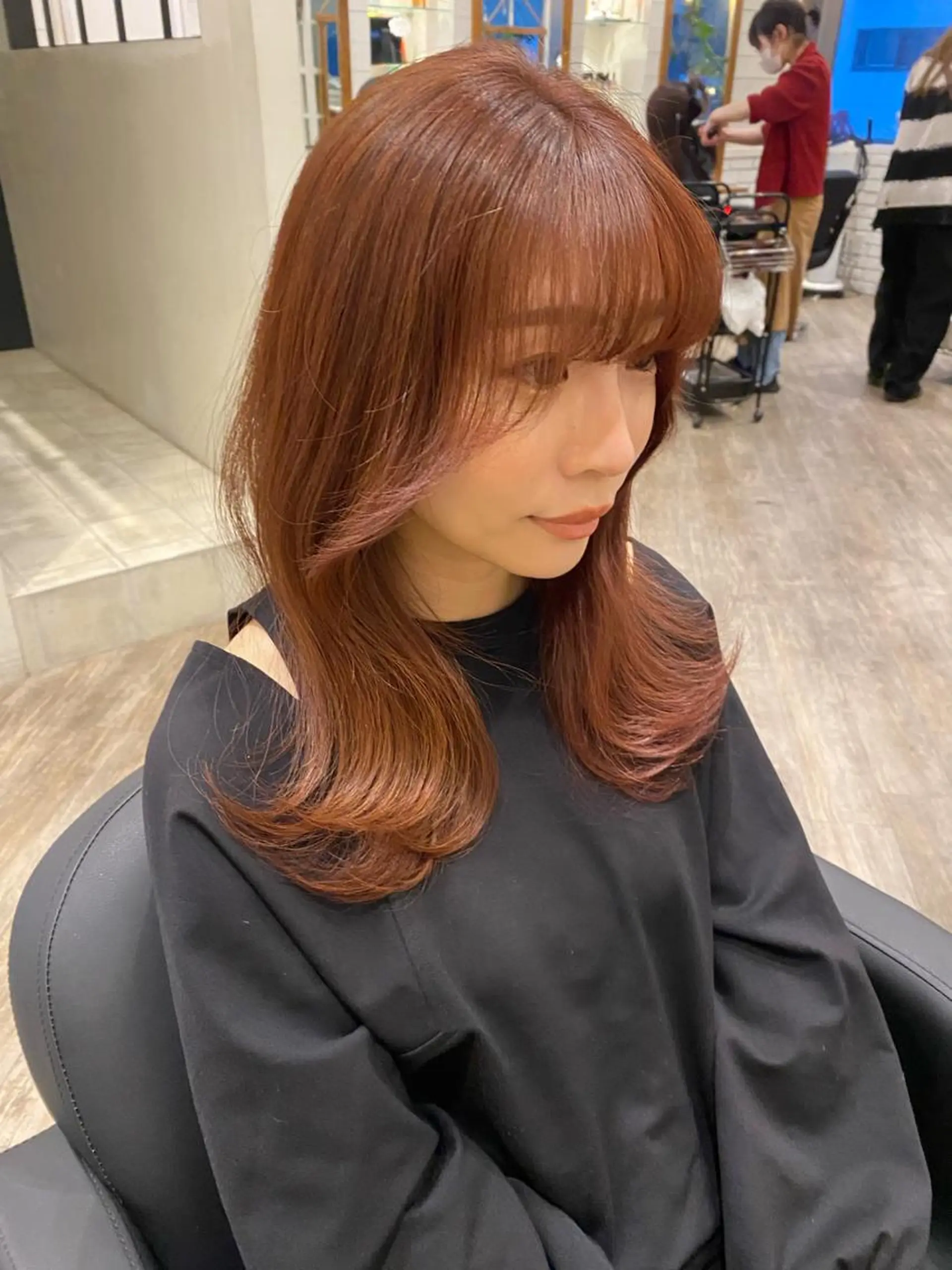 ロング カラー ベージュカラー ピンクカラー ピンクベージュ 🌟アレンジが似合う カラー🌟Rumiのヘアスタイル