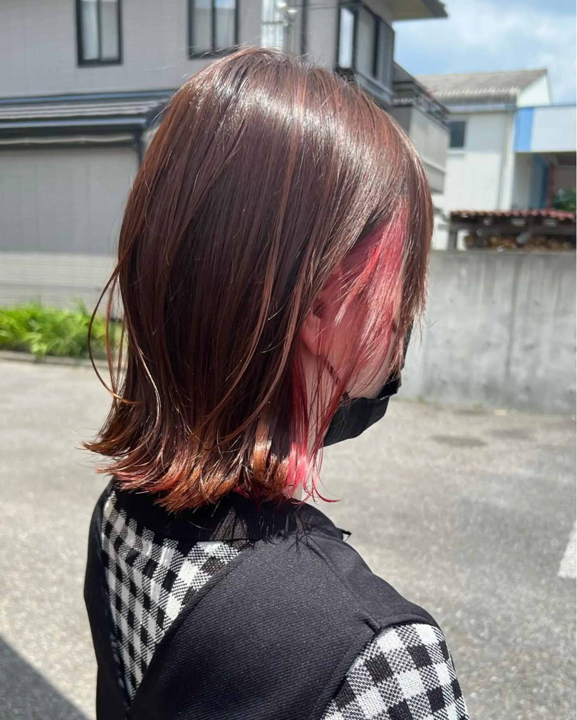 ミディアム カット ヘアカラー BOLEN【ボルン】所属・武田 颯馬のヘアスタイル