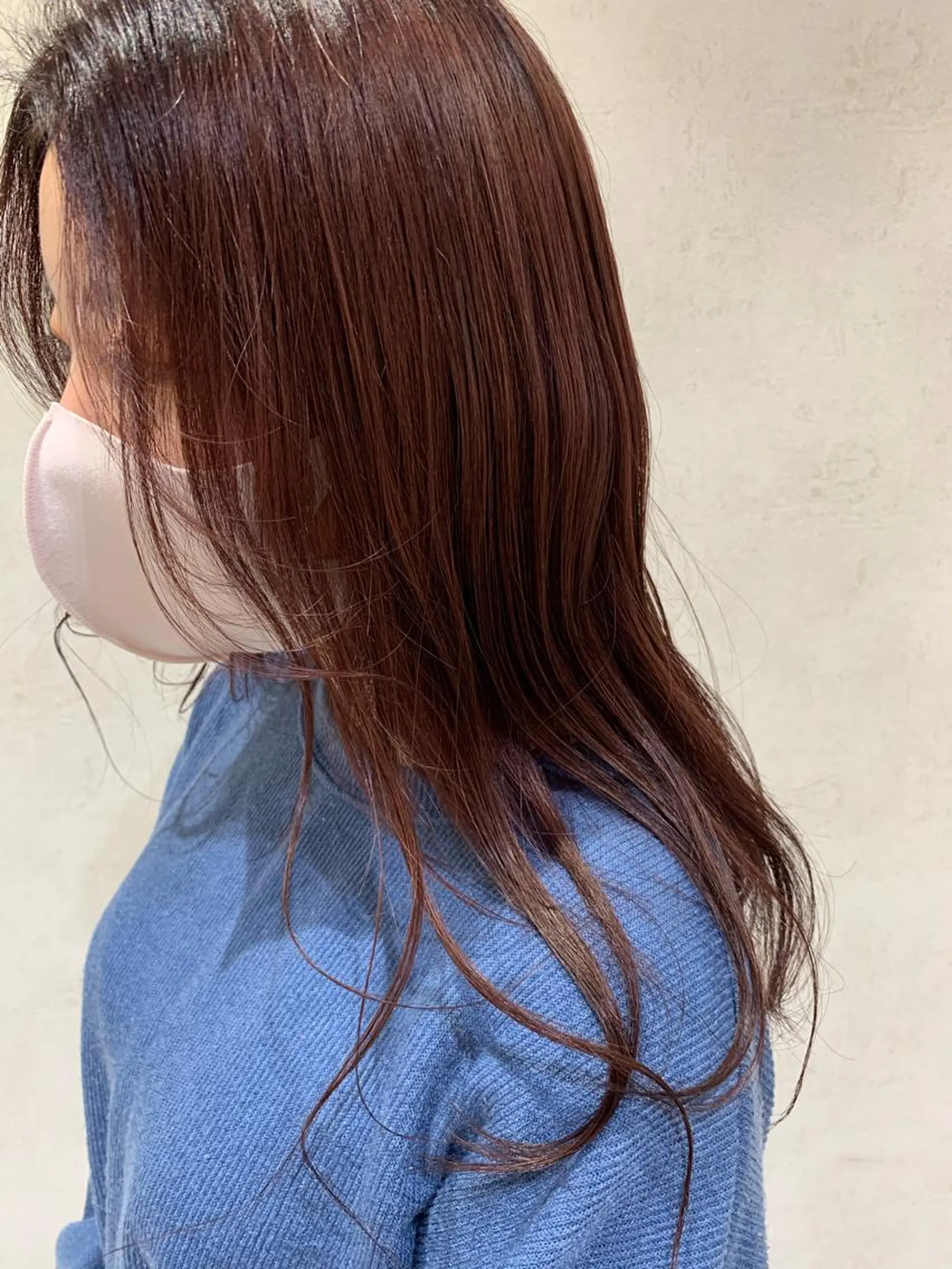 ミディアム ヘアカラー トリートメント haru/レイヤー/ ウルフのヘアスタイル