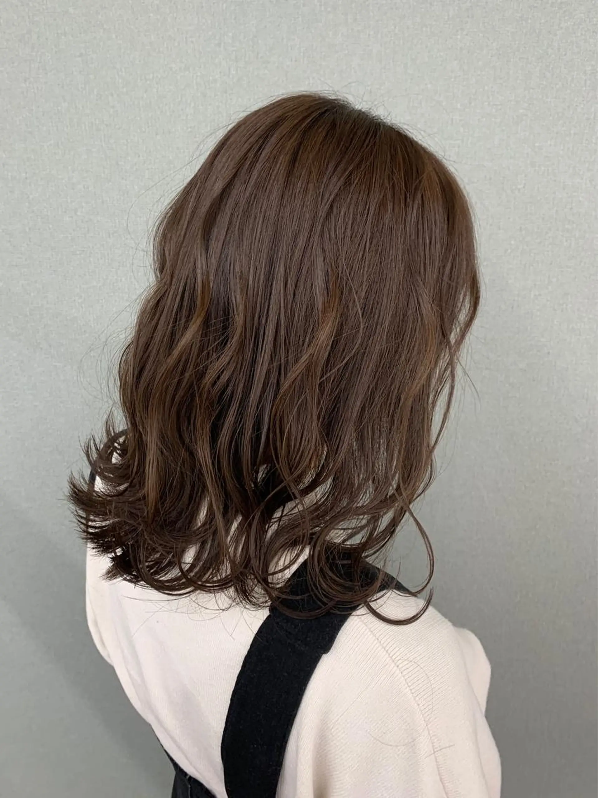 ミディアム カラー カット トリートメント とも🏆プルエクステ /髪質改善🏆渋谷のヘアスタイル