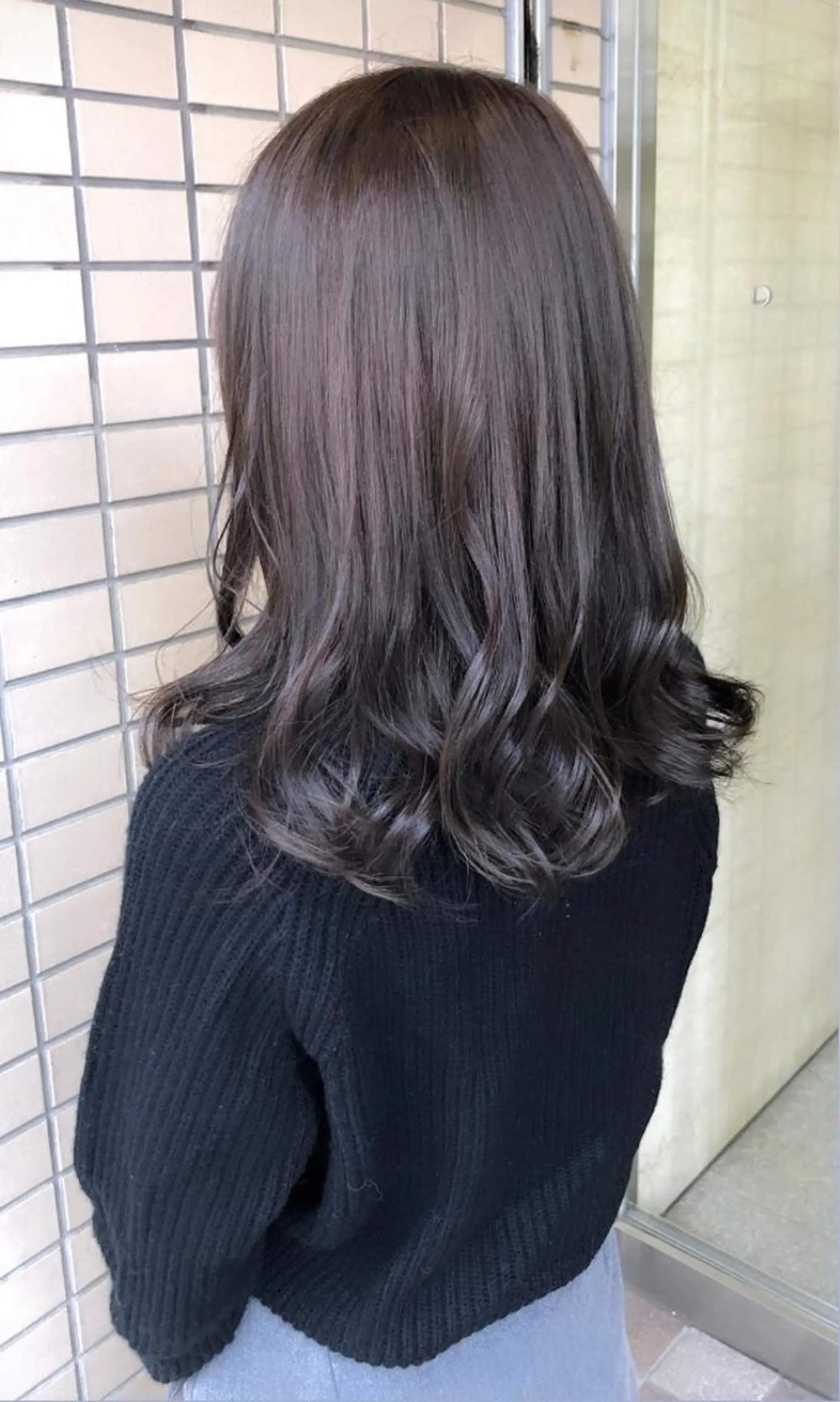 ミディアム キノシタ ナオユキのヘアスタイル