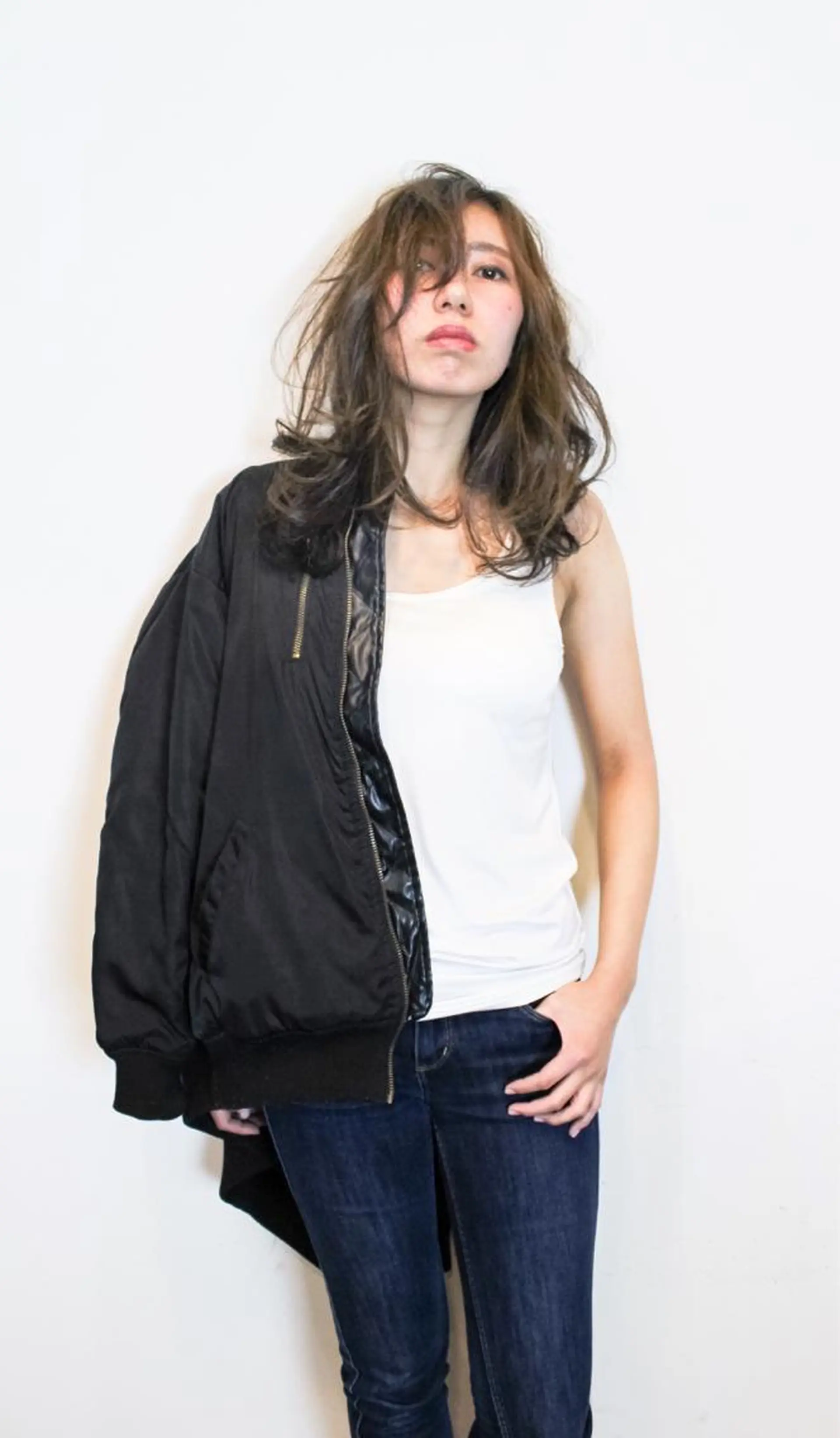 セミロング 横井伴典 矢場町 メンズカット/パーマのヘアスタイル