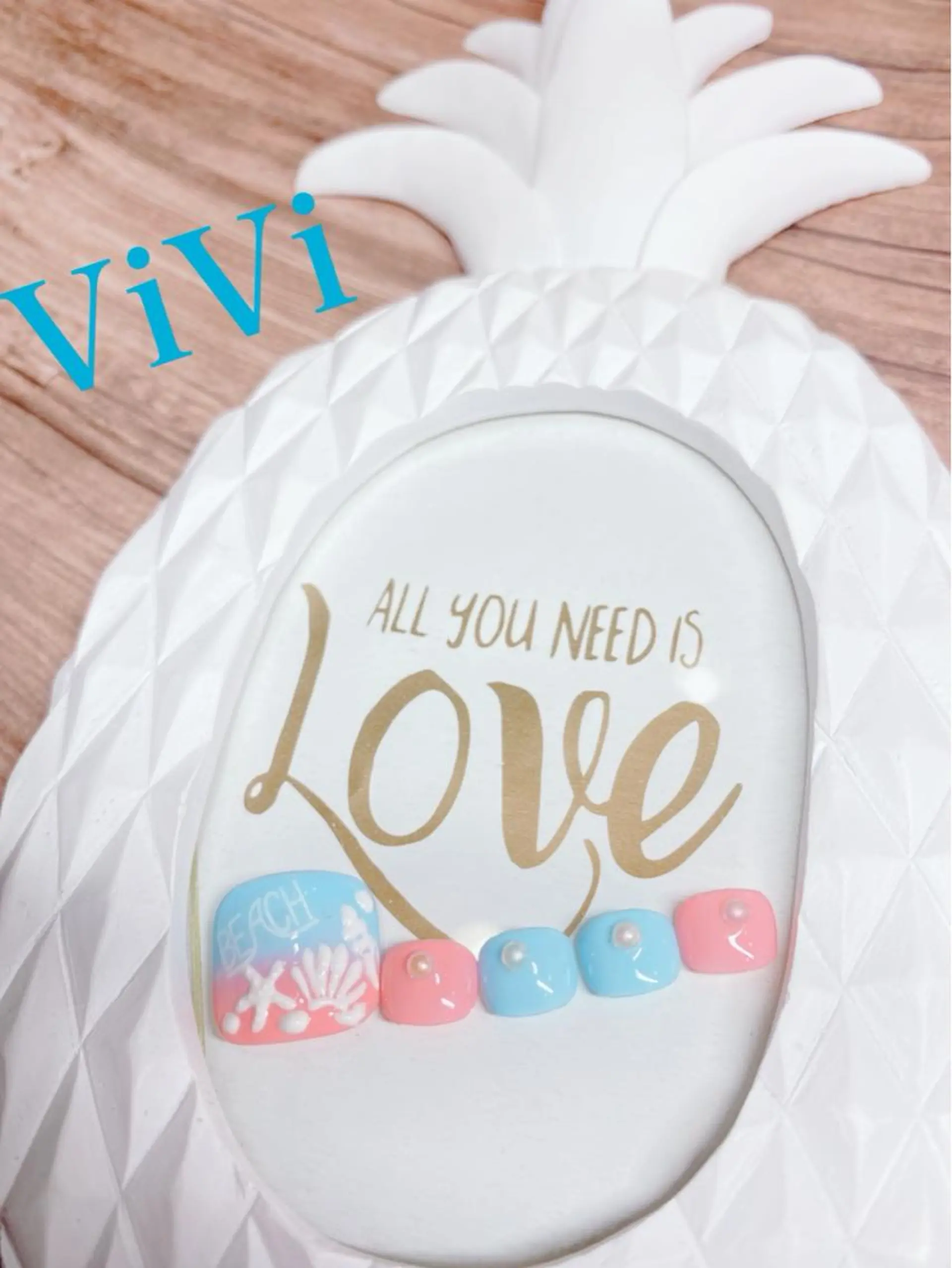 ネイル フットネイル nailsalon ViViのネイルデザイン
