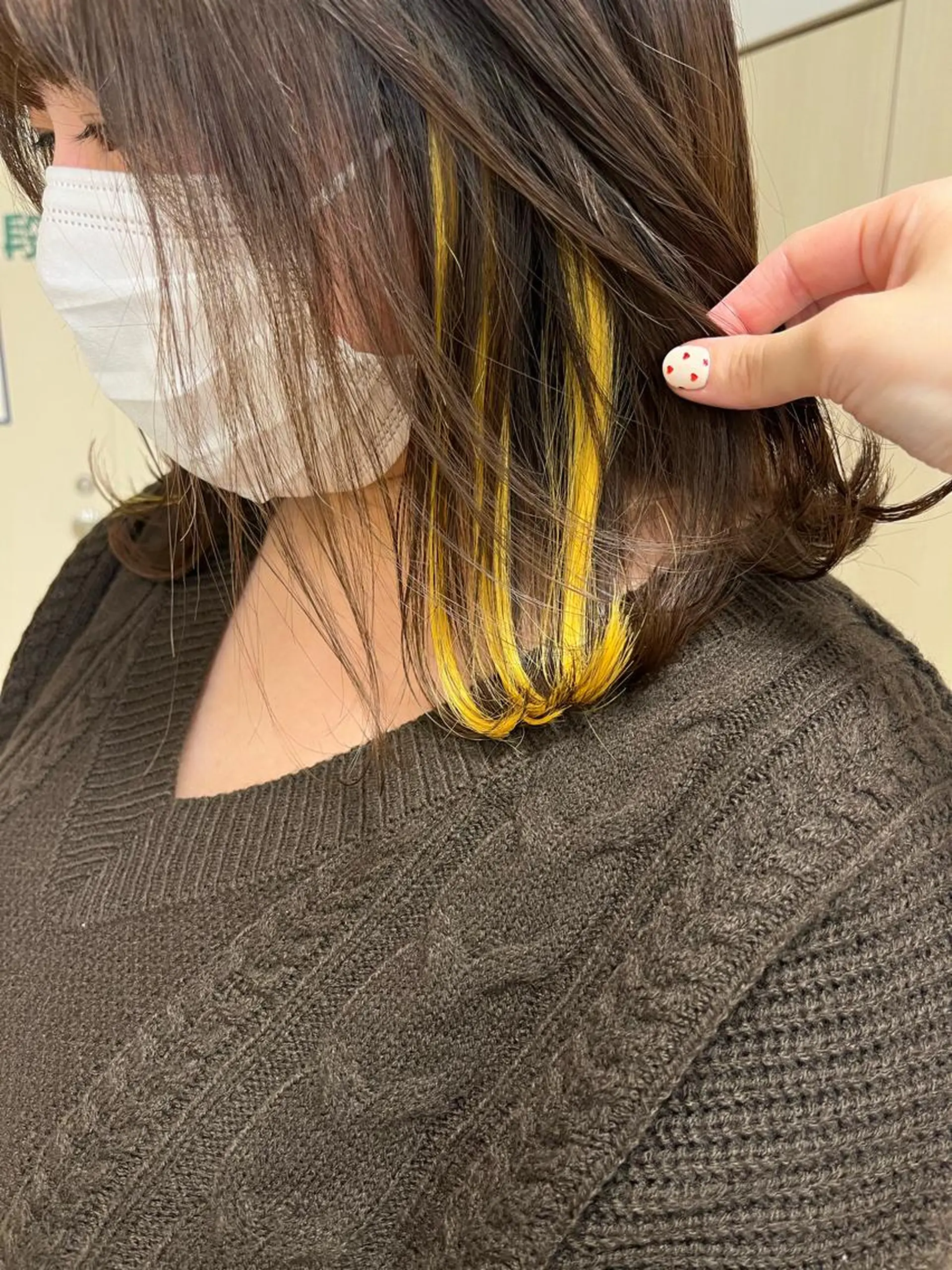 ミディアム カラー 暖色レイヤー 🥀REIRIのヘアスタイル