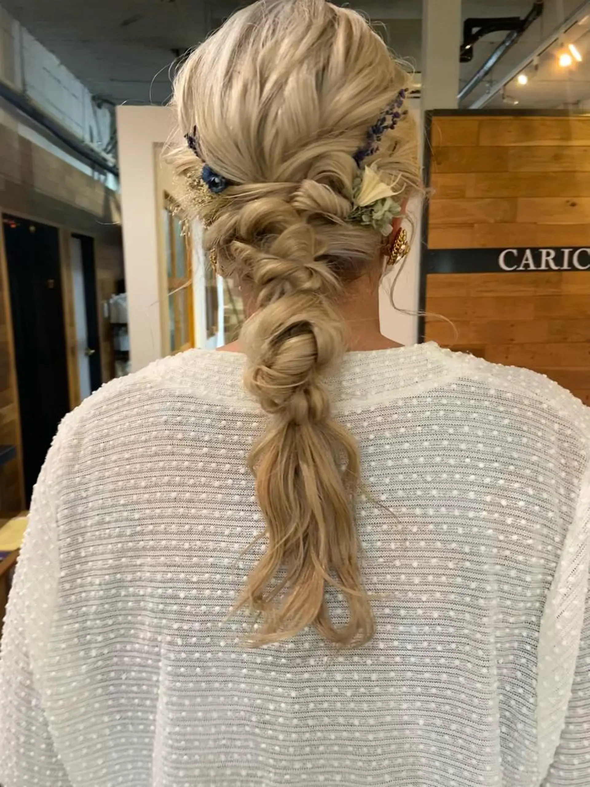 ヘアアレンジ ヘアセット 田中 あやなのヘアスタイル