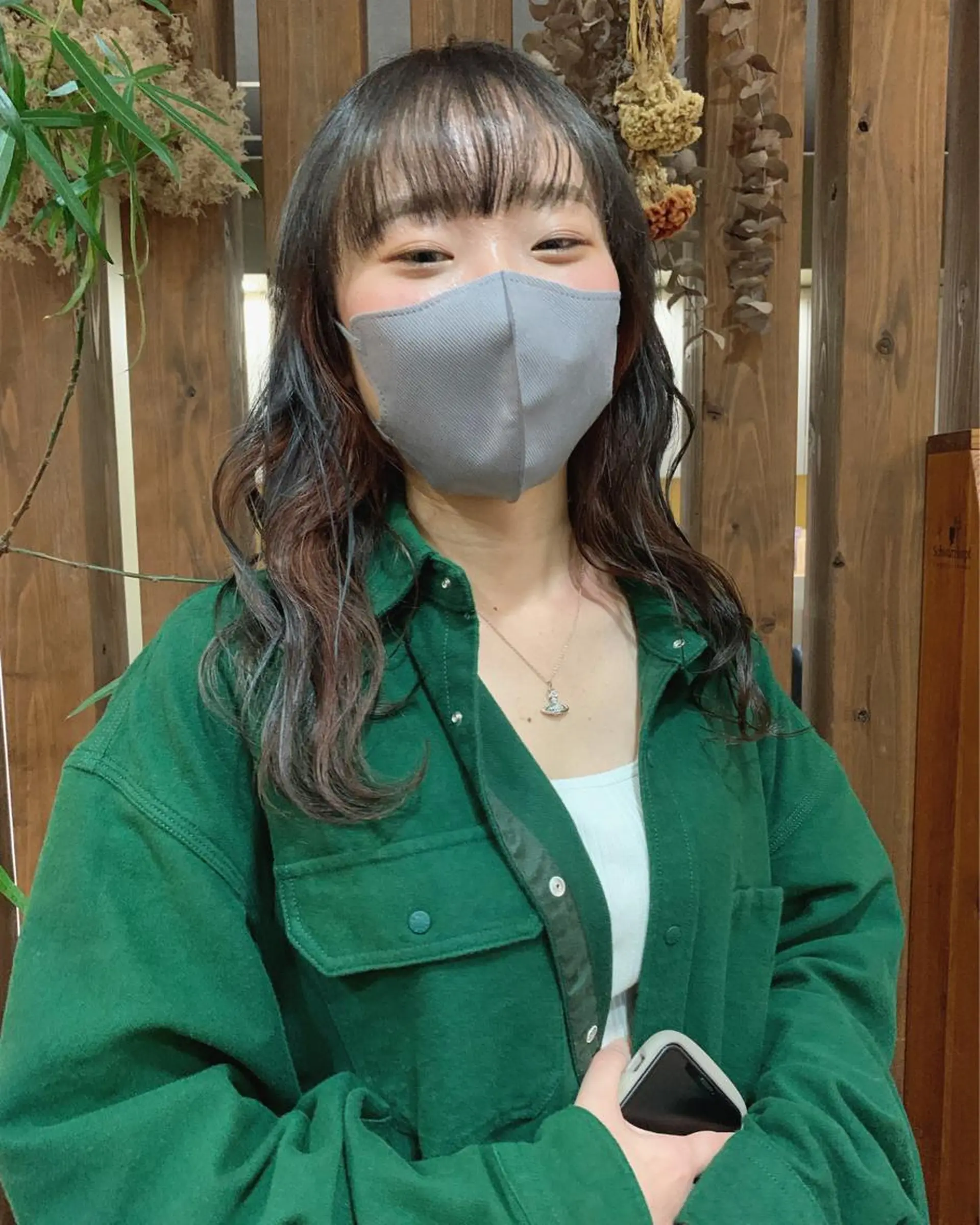 セミロング オレンジブラウン OLTI所属・中村 勇星のヘアスタイル