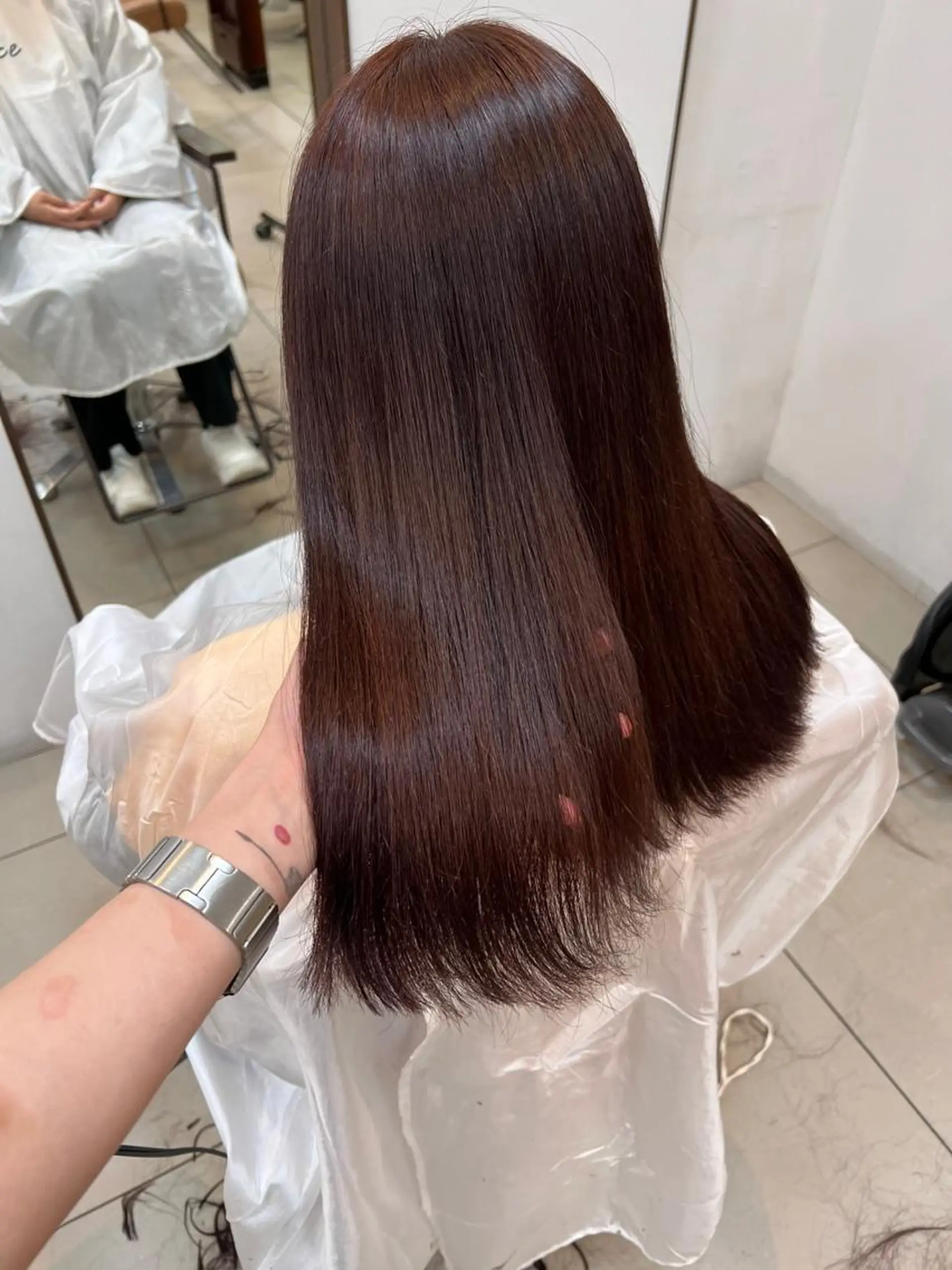 ロング カラー SOYONなんば店 ／韓国風のヘアスタイル
