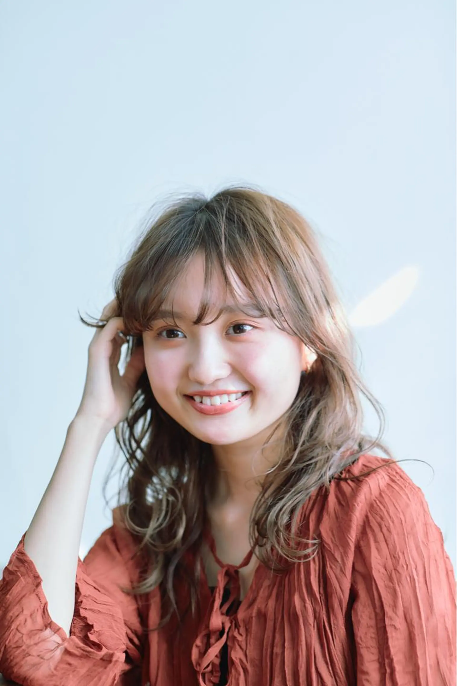 ミディアム 組藤 沙奈のヘアスタイル