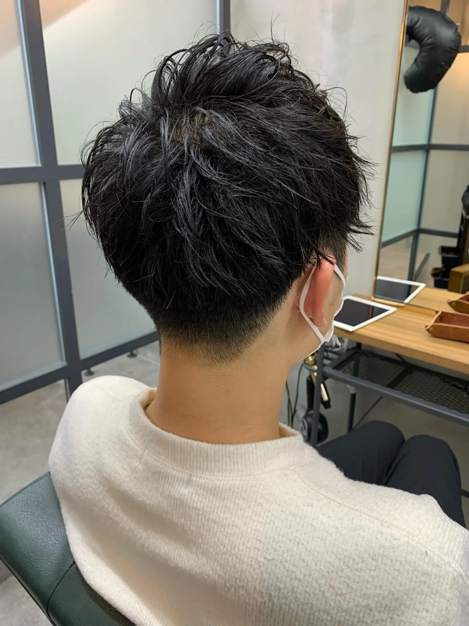 ショート メンズ カット 【S.BROOM】 店長　西川徹のヘアスタイル