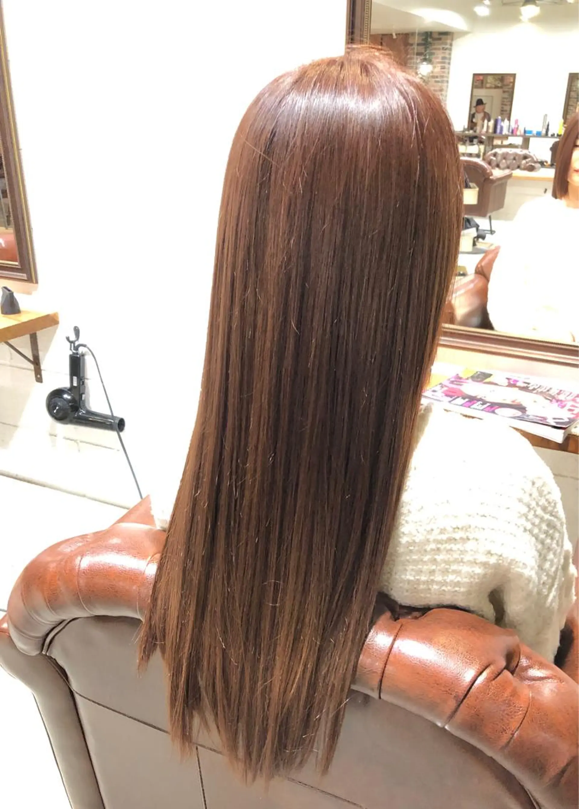 ロング カラー ブラウンカラー ラベンダーカラー ヘアカラー トリートメント ⭐️ハイクオリティ カラー杉本雄志⭐️のヘアスタイル