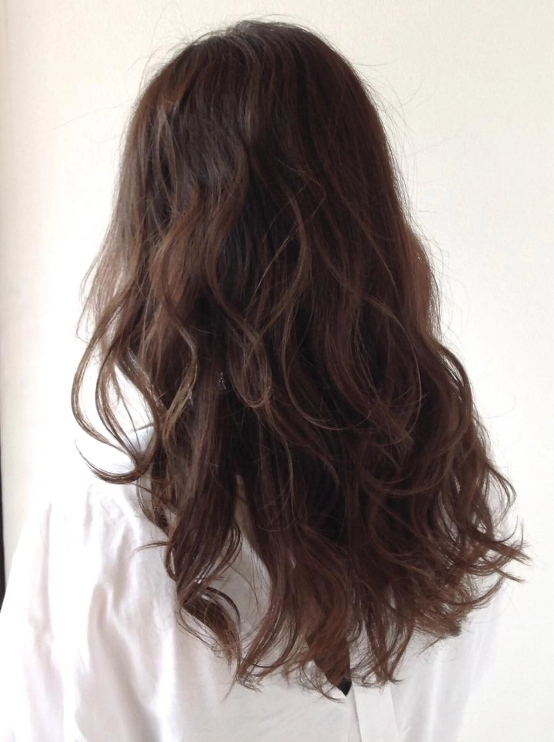 ロング カラー 透明感カラー グレージュ イルミナカラー エイジングケア特化 美容師✂️山崎竜二のヘアスタイル