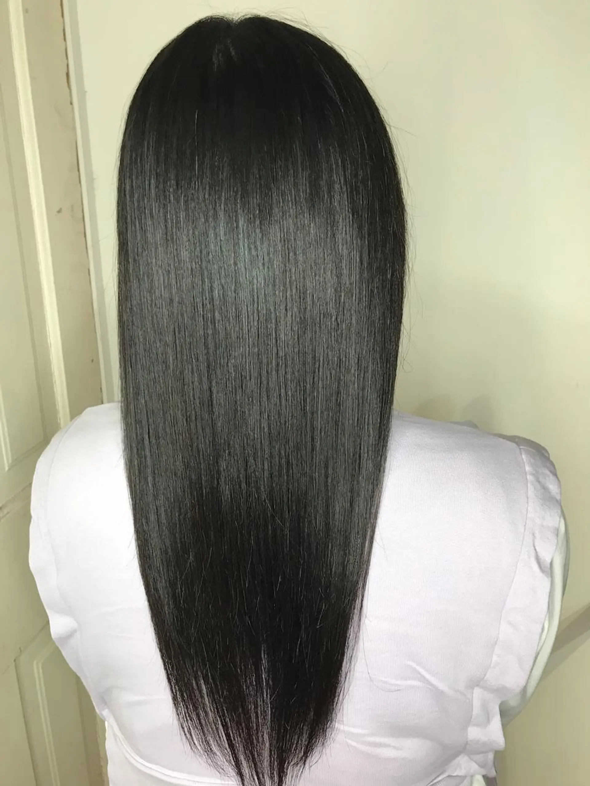 ロング 縮毛矯正 縮毛矯正 カンナヘアーメゾン所属・上西 高志のヘアスタイル