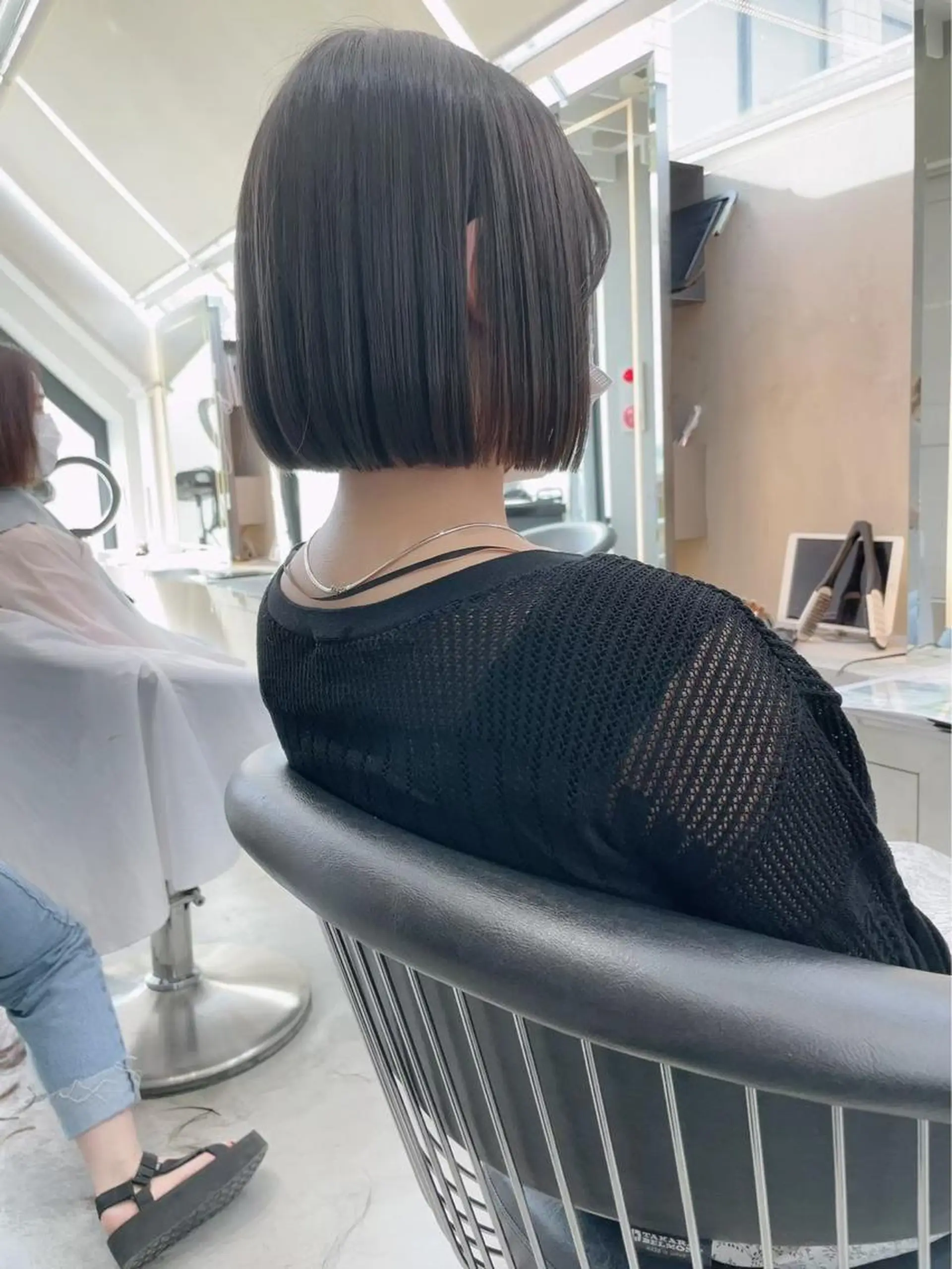 ショート R'eel所属・縮毛矯正／髪質改善 ／銀座　鶴田陸斗のヘアスタイル