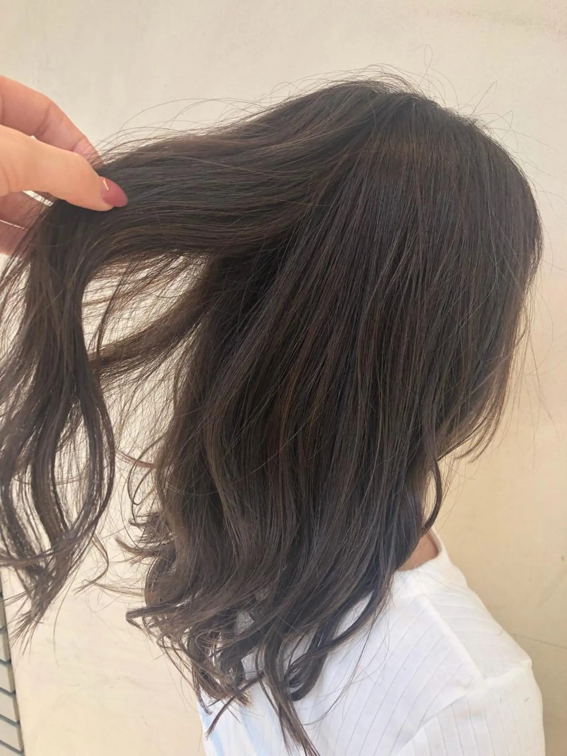ロング カラー 縮毛矯正 トリートメント 田上 (たのうえ)のヘアスタイル