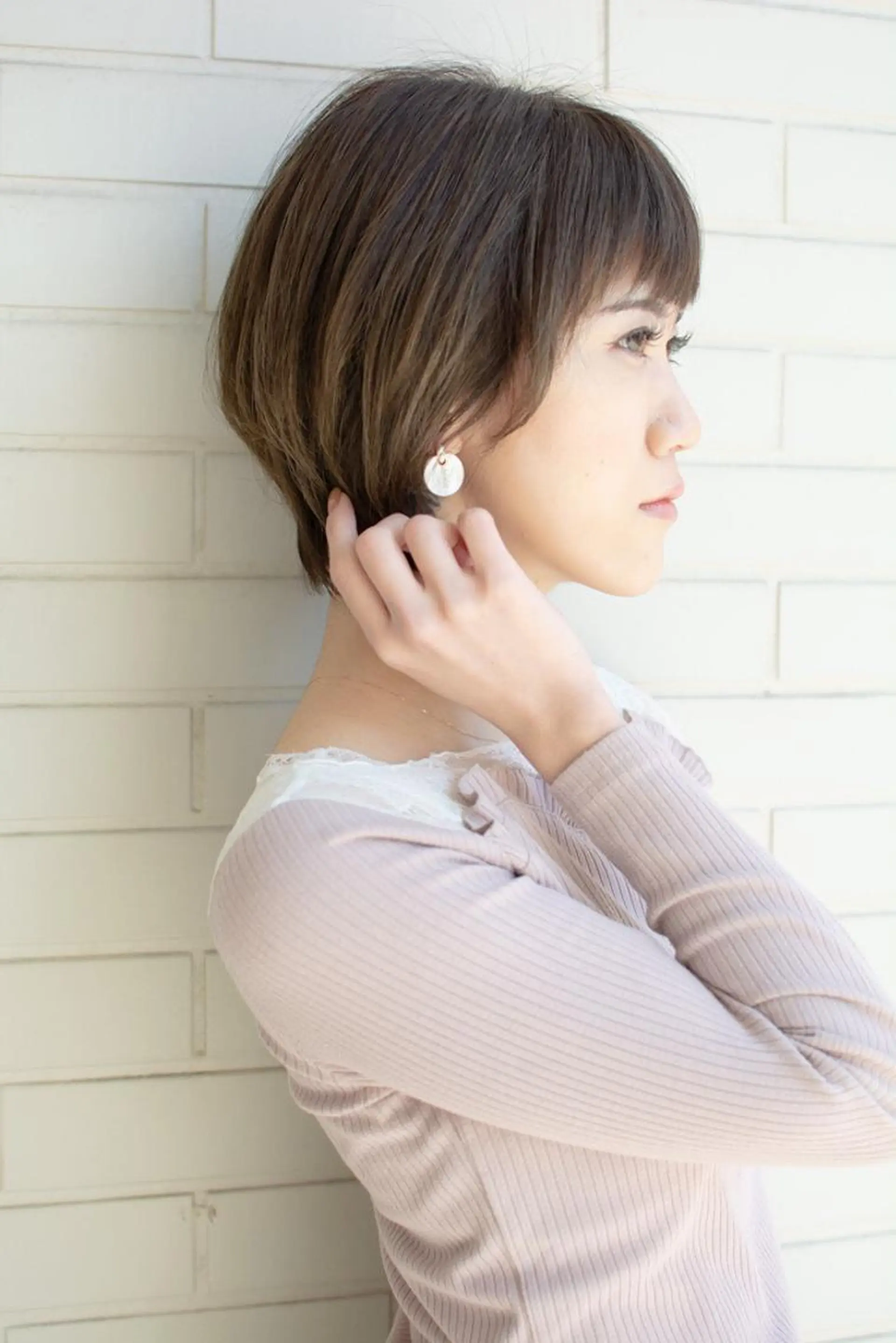 ショート カラー ショートボブ ベージュカラー ブルーカラー ブルージュ グレージュ カット ヘアカラー トリートメント 斉藤 正敏のその他イメージ