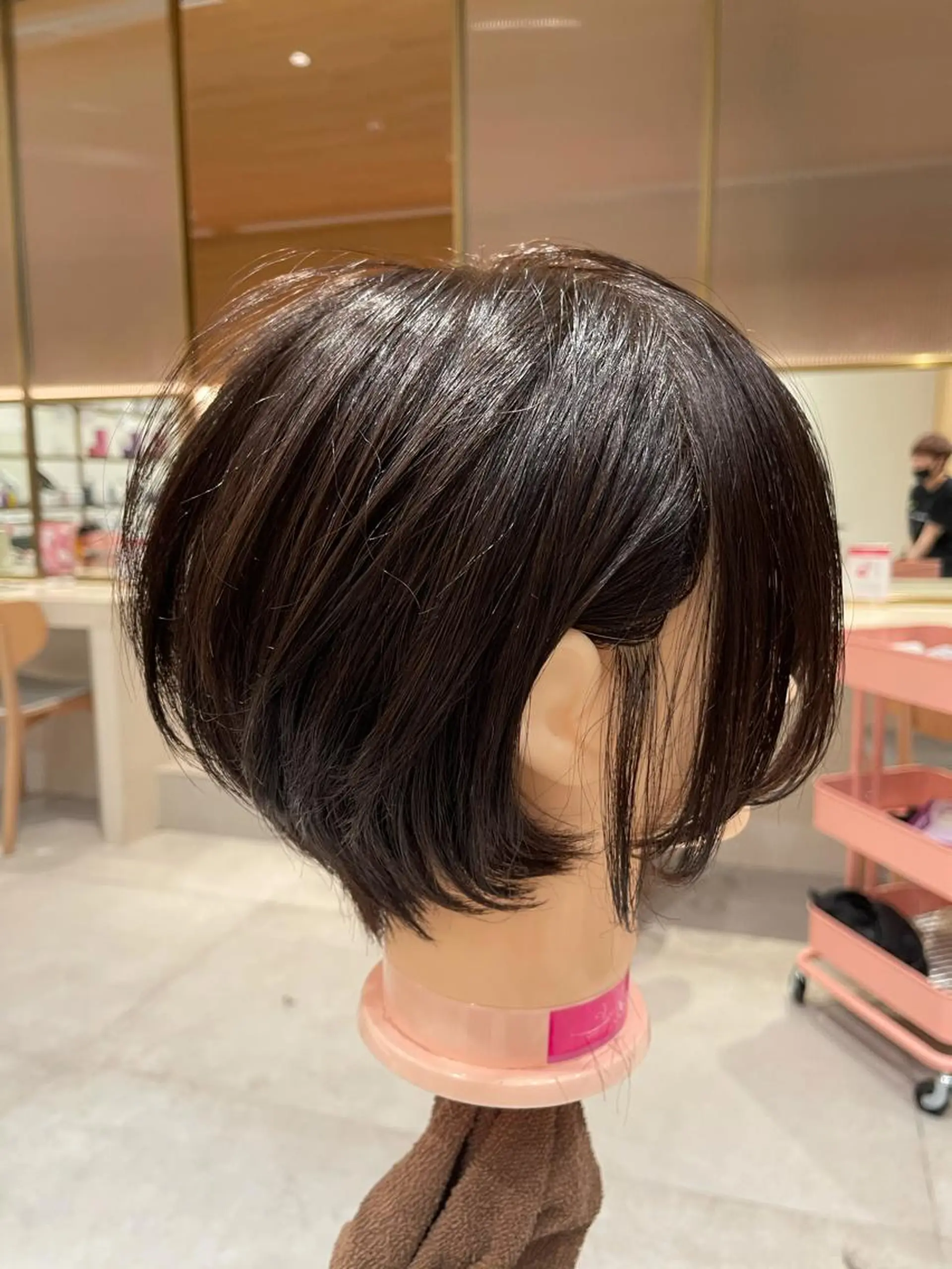 ショート ショートヘア ボブパーマ ウルフパーマのヘアスタイル