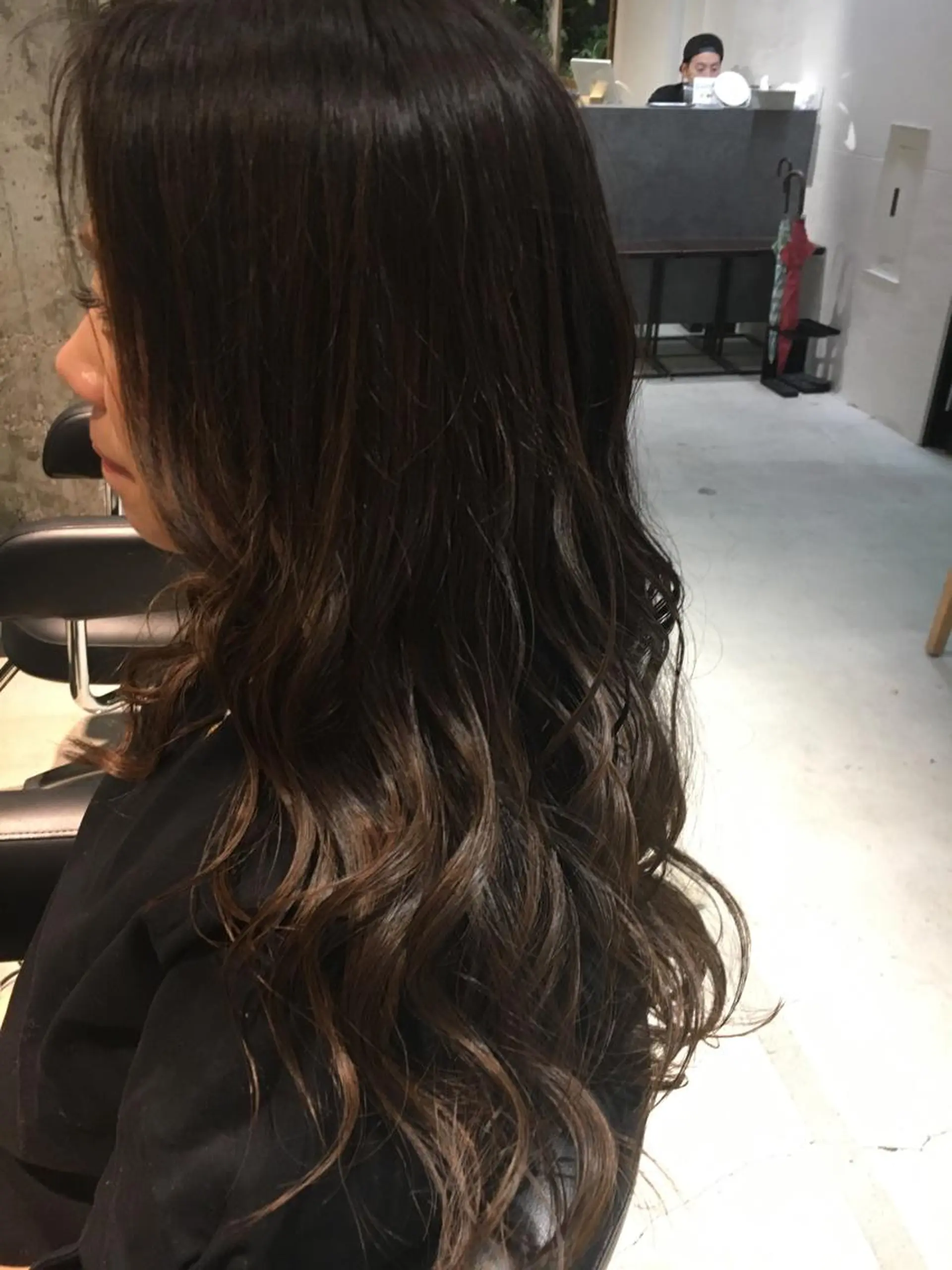 ロング カラー カット ヘアカラー トリートメント 髪質改善ULTOWA ✨松井　美幸のヘアスタイル