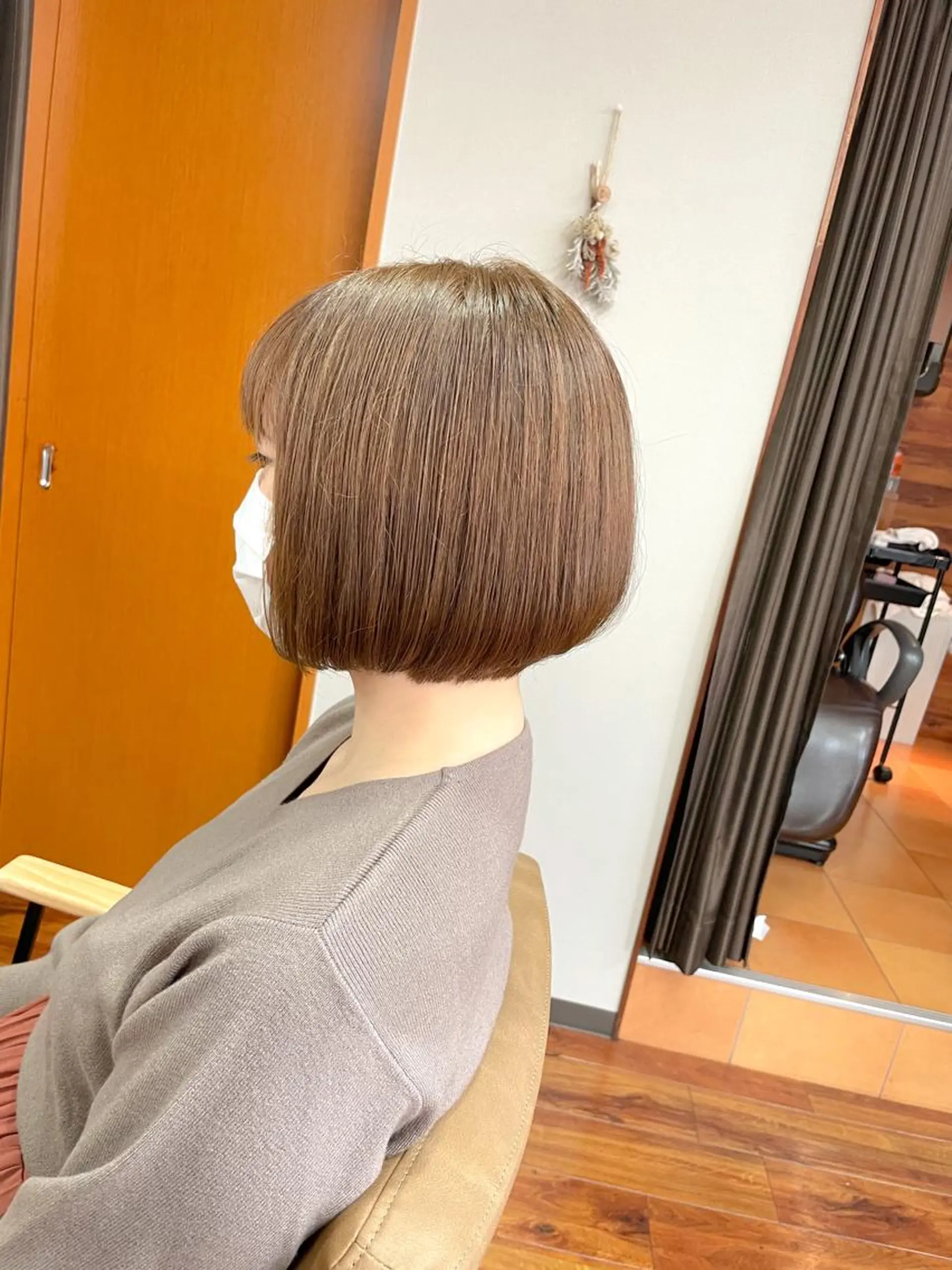 ショート ボブ カット 縮毛矯正 ✨美髪矯正&ショート の小林✨のヘアスタイル