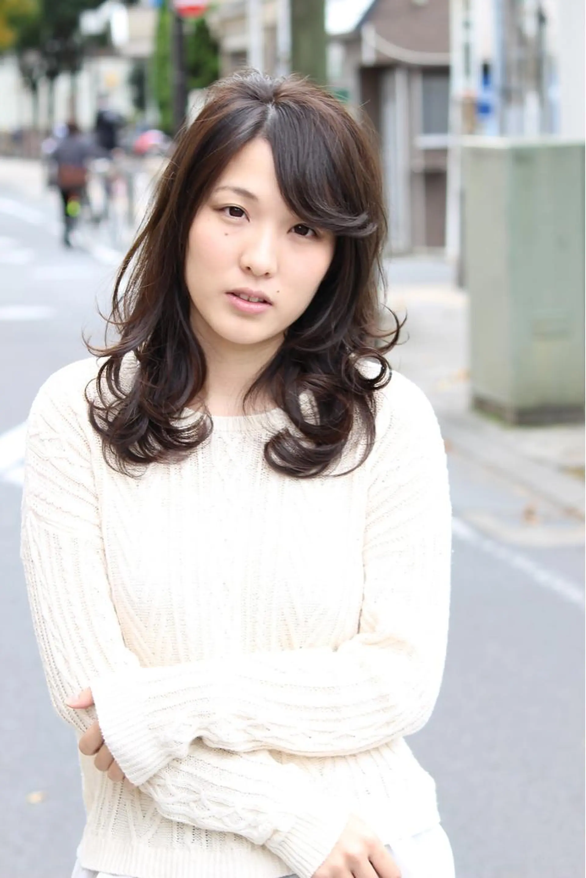 ミディアム 【店長】野呂 隼人のヘアスタイル