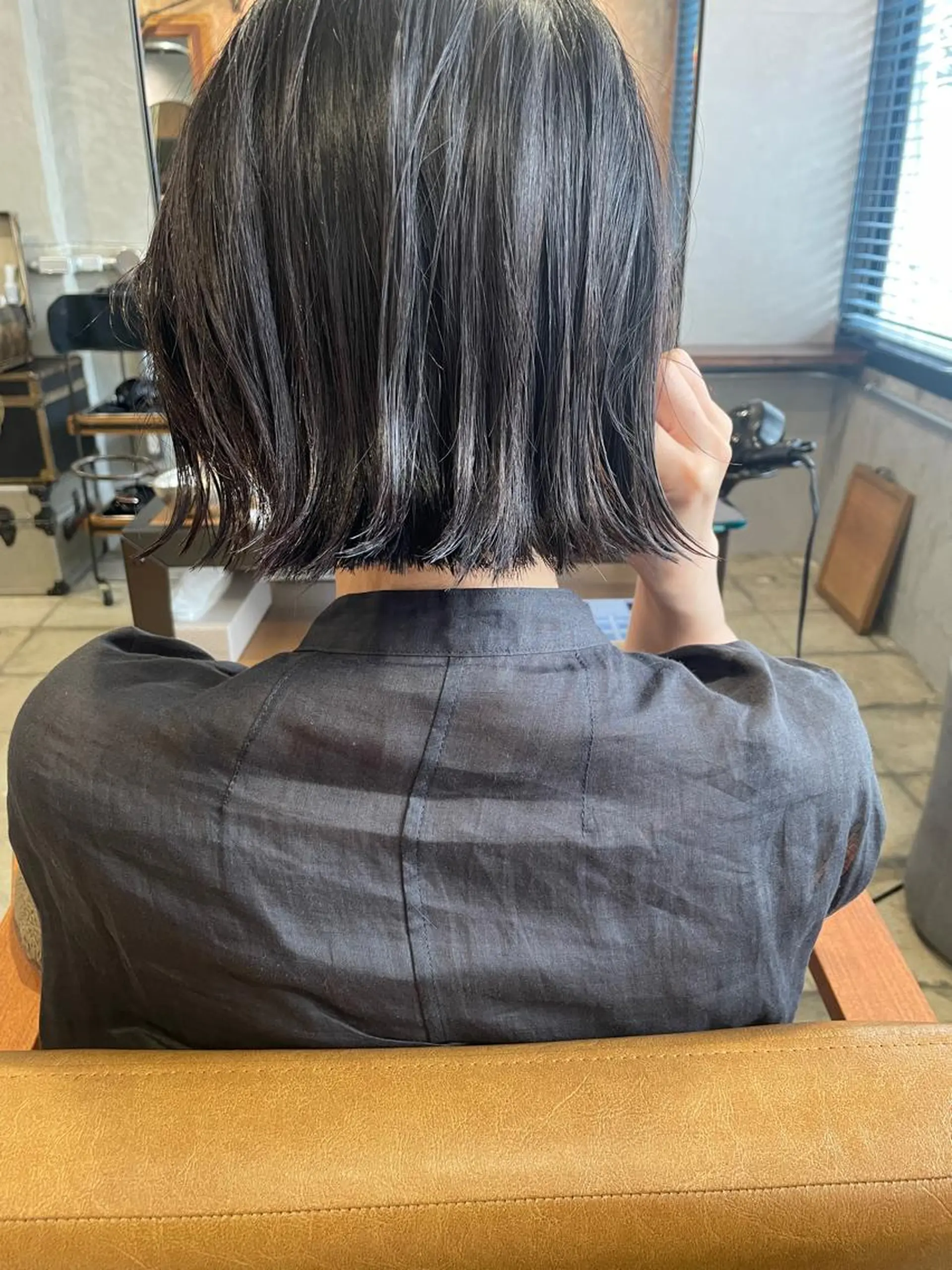 ショート カット 縮毛矯正 トリートメント さの あやねのヘアスタイル