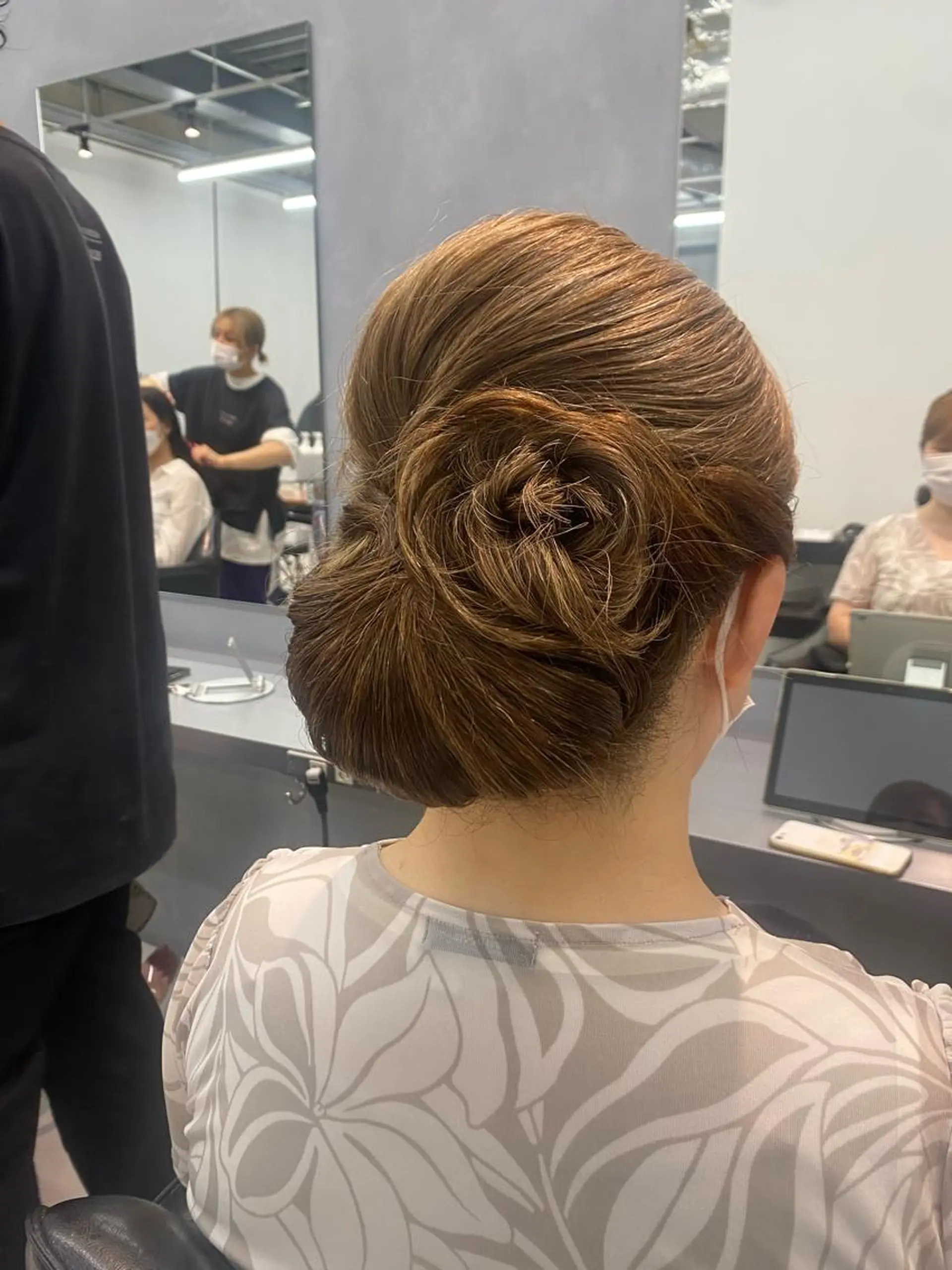 ヘアアレンジ 飯ヶ谷 成海のヘアスタイル