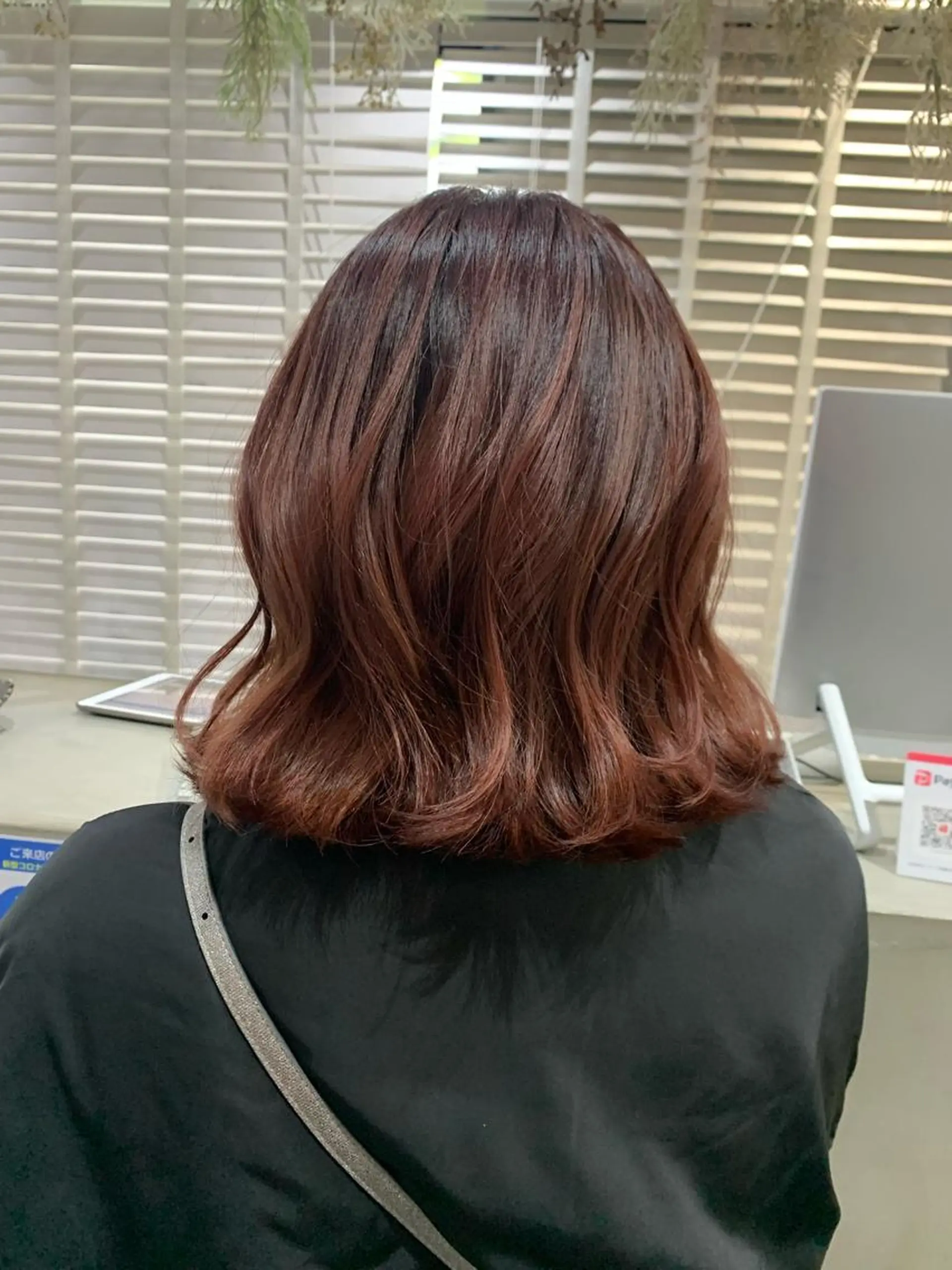 ミディアム カラー ヘアアレンジ カット ヘアカラー kei/透明感カラー /ベージュ/ブリーチのヘアスタイル