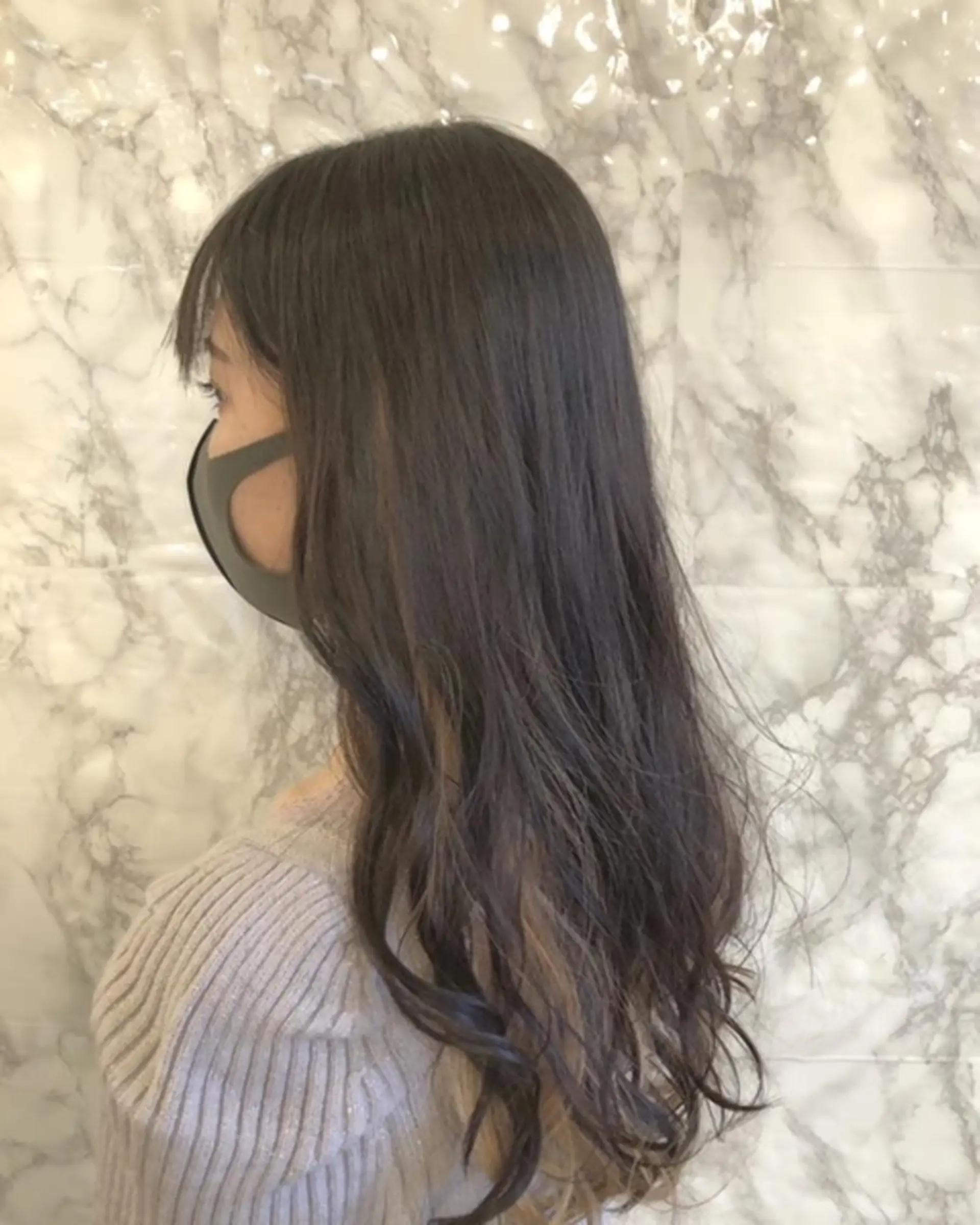 ロング カラー ベージュカラー インナーカラー ロング 🟦西荻窪ハイトーン 艶髪Yu-Ji🟦のヘアスタイル