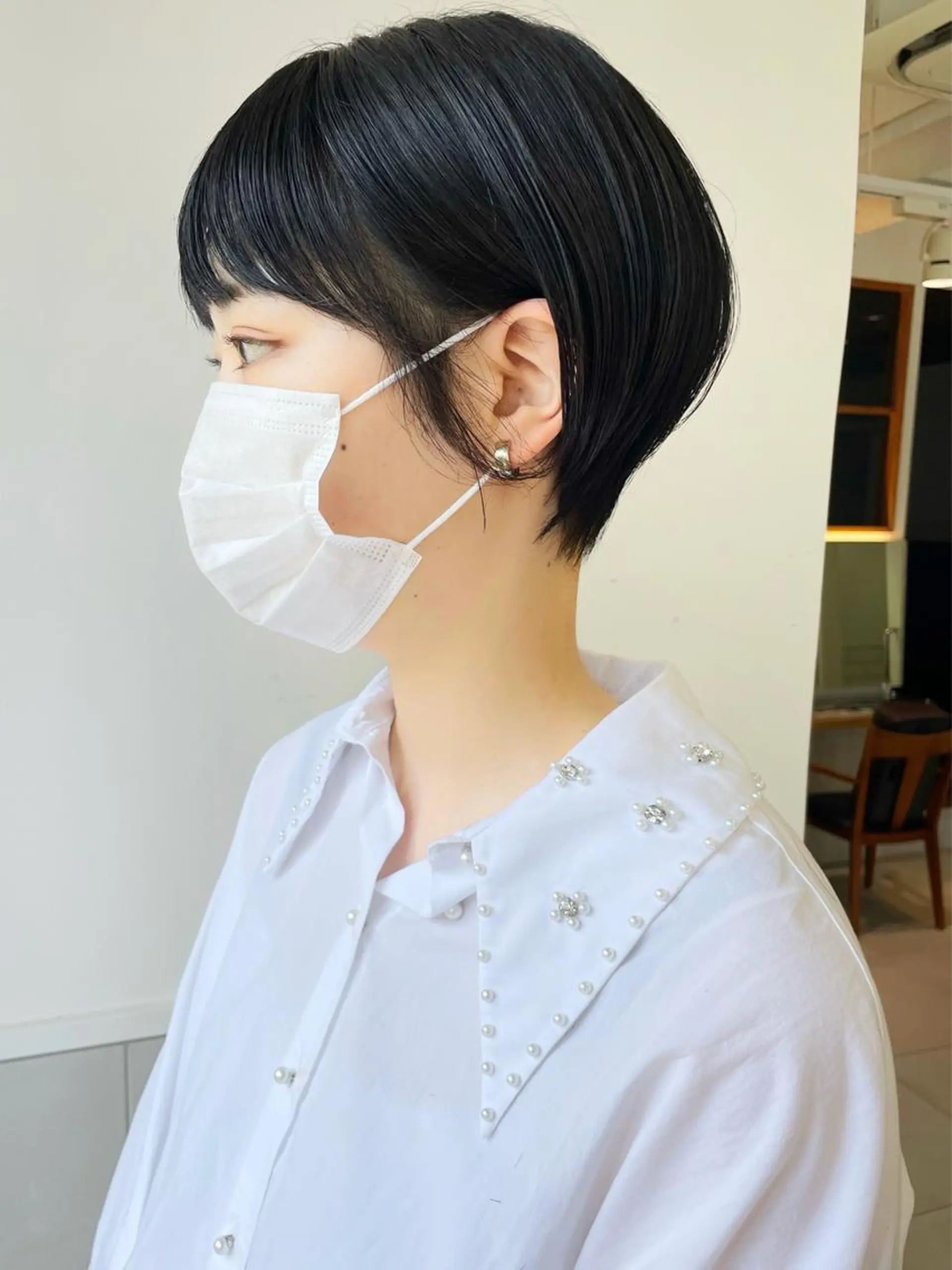 ショート 丸みショート ショートヘア 齋藤 咲のヘアスタイル