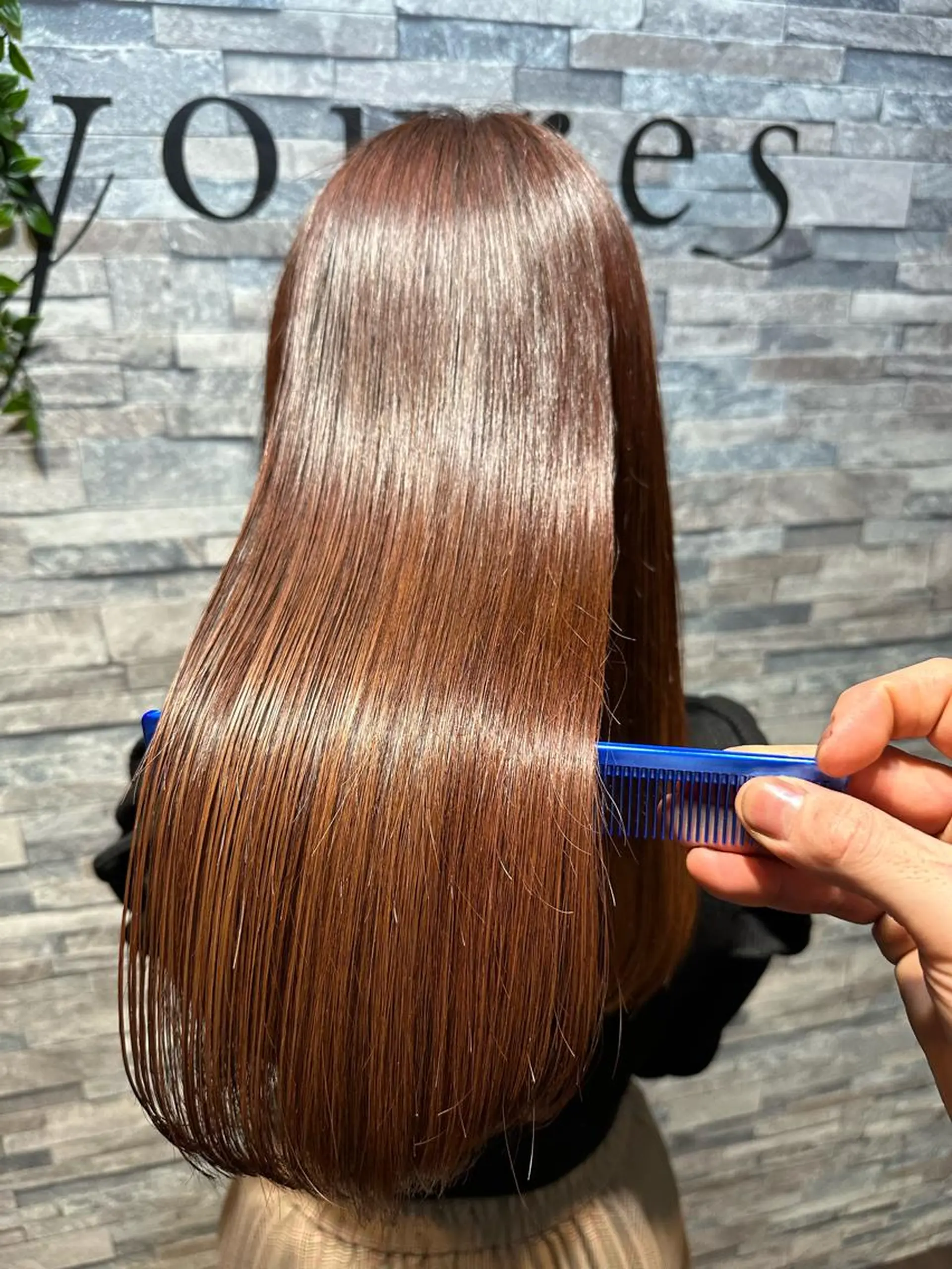 ロング カラー カット ヘアカラー トリートメント ヘッドスパ youres hair 東口店所属・🌸ULTOWA🌸 髪質改善/縮毛/店長のヘアスタイル