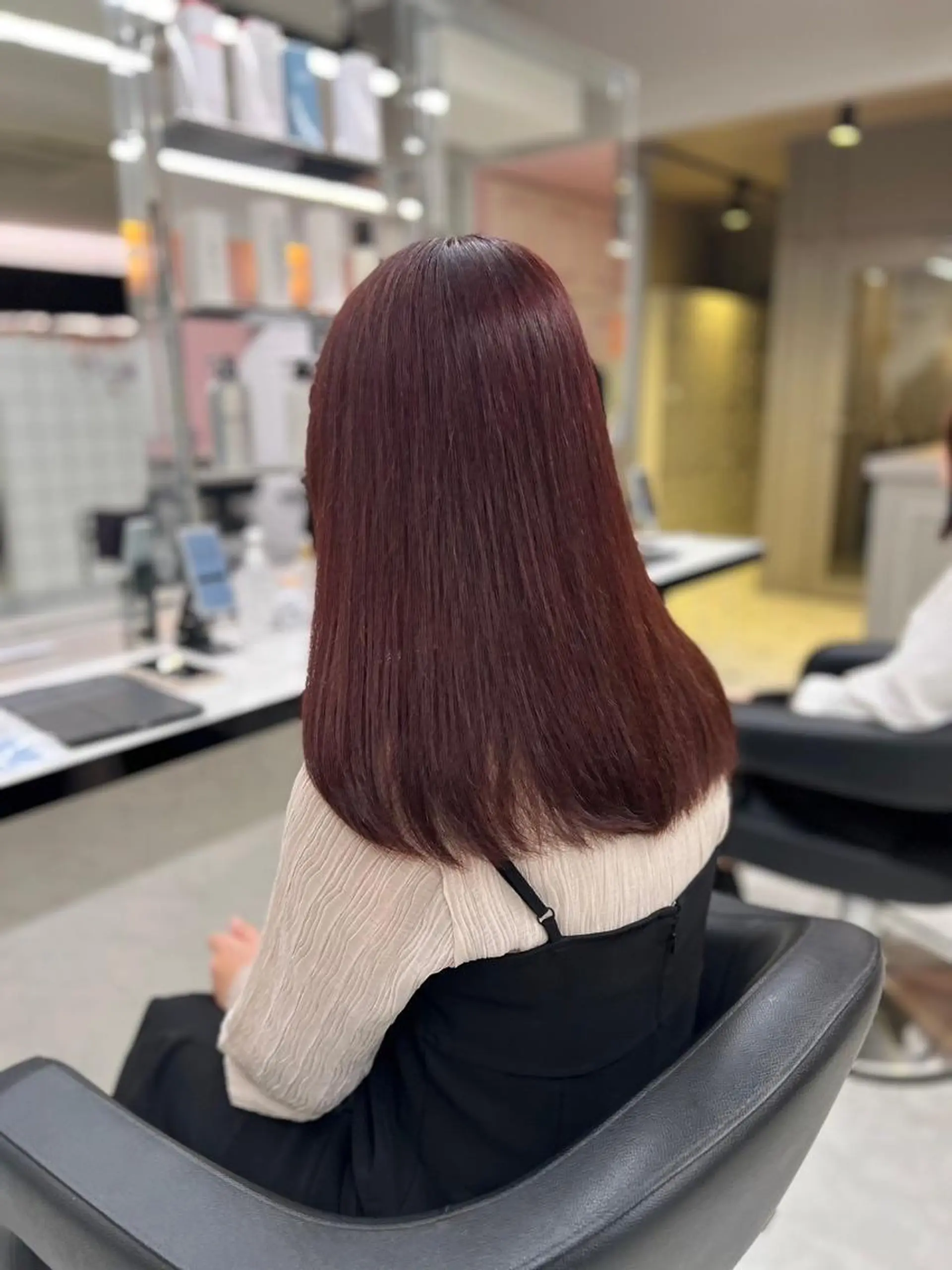 カラー 大人っぽ韓国ヘア🤍 yuma🐈‍⬛のヘアスタイル