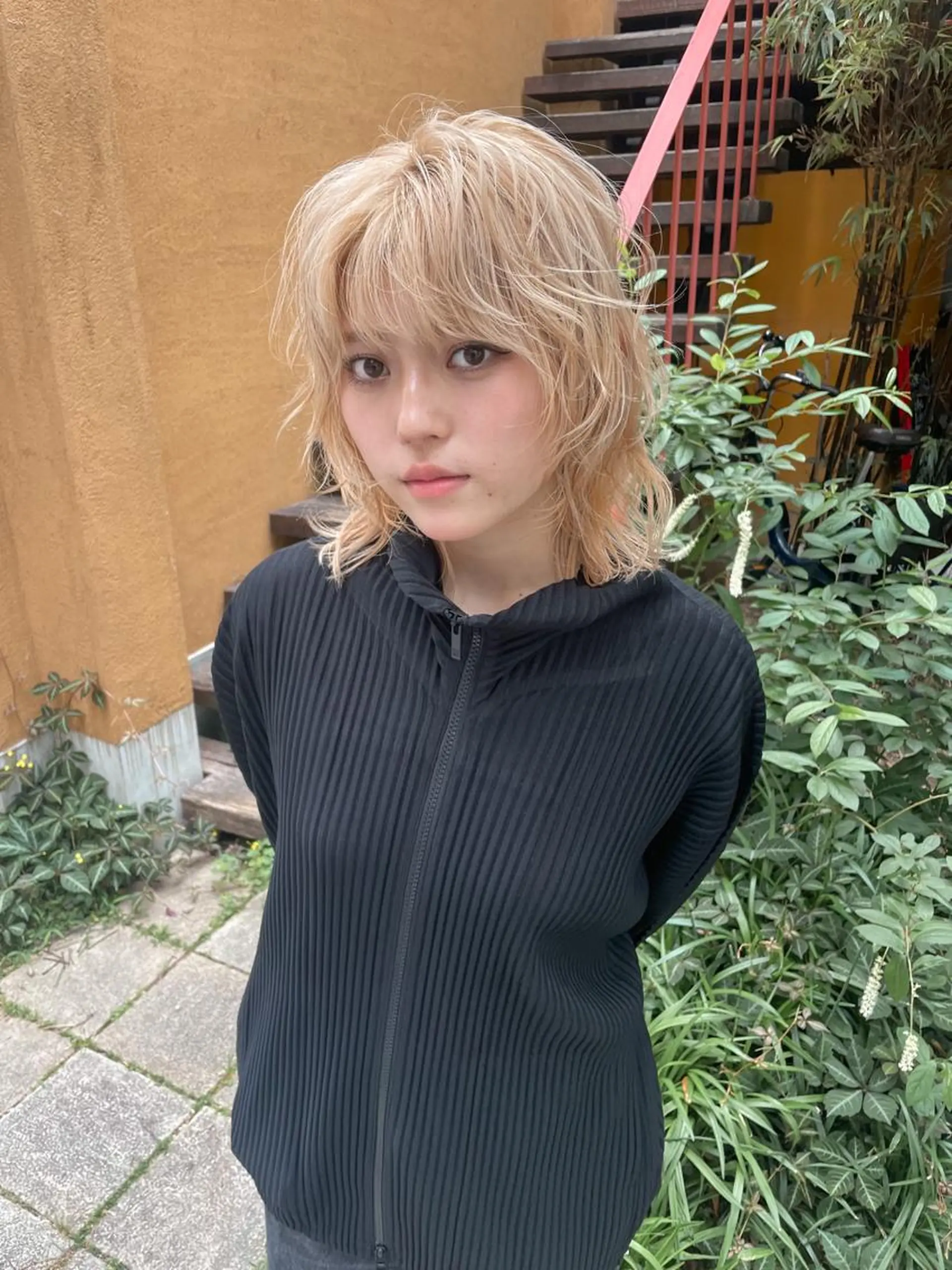 ミディアム カラー ヘアカラー 関 京磨のヘアスタイル