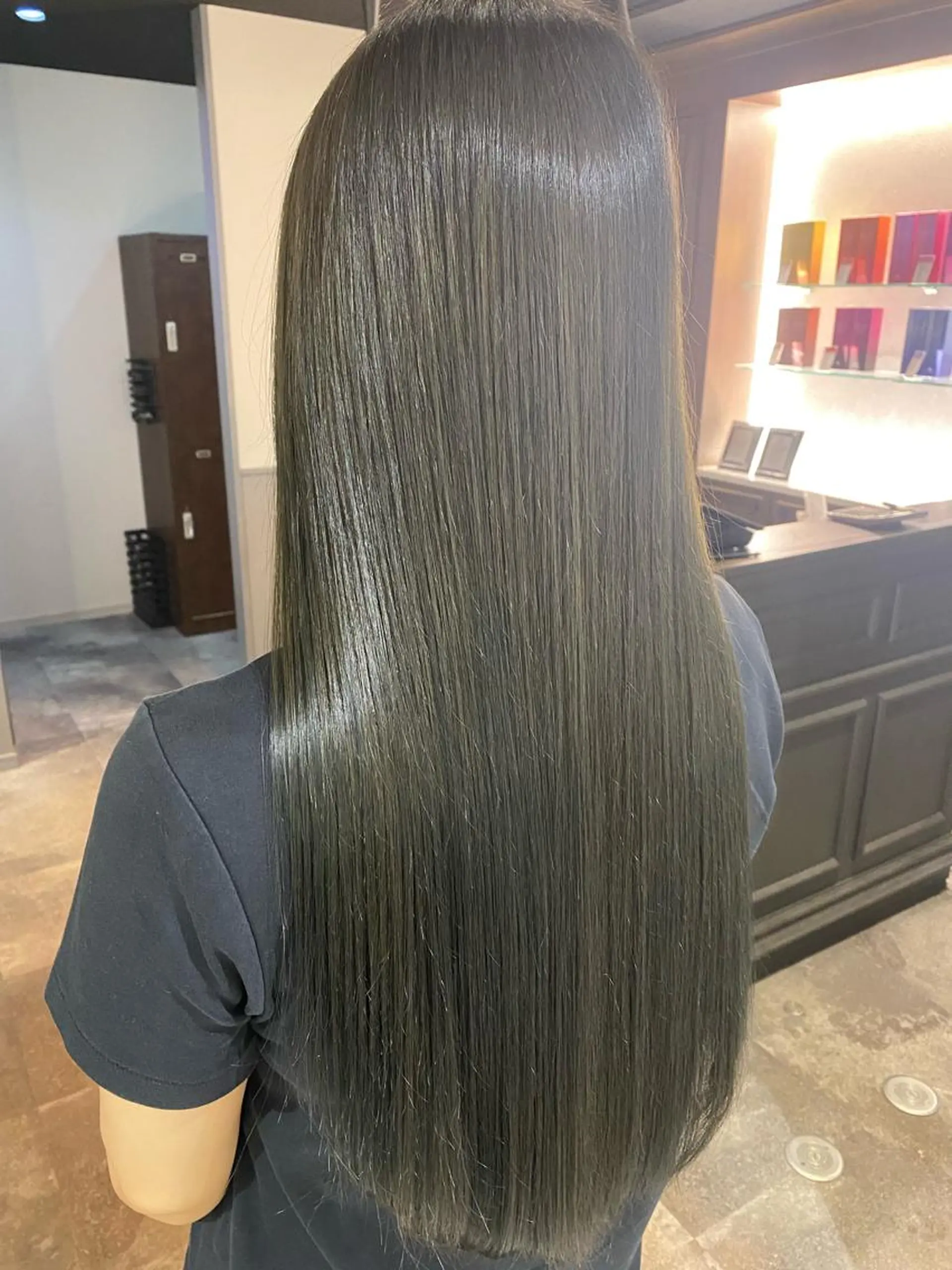 ロング カラー オリーブカラー 【髪質改善特化】 ✂︎ jun ✂︎のヘアスタイル