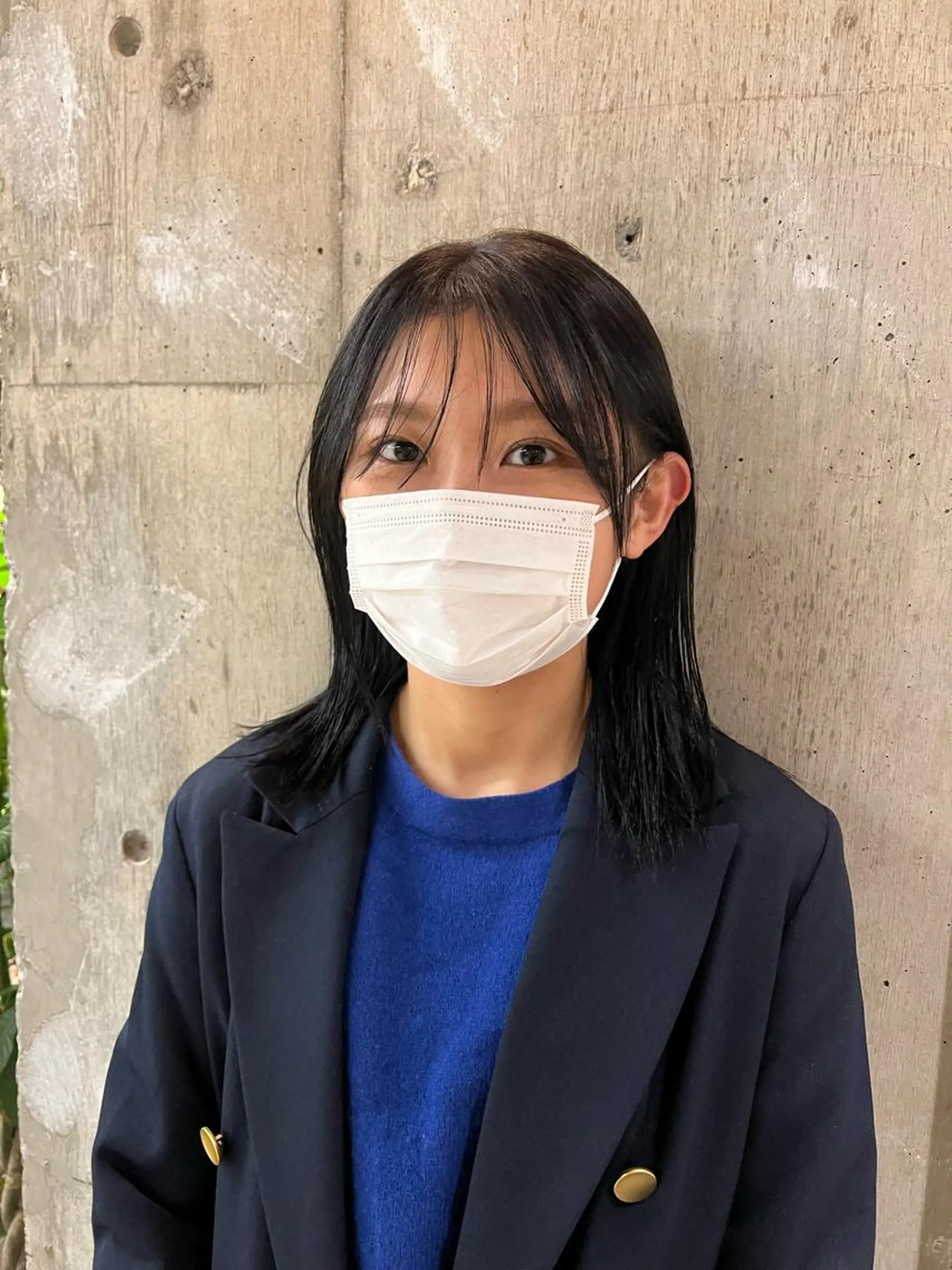 ミディアム カラー piilo. かわい  なつみのヘアスタイル