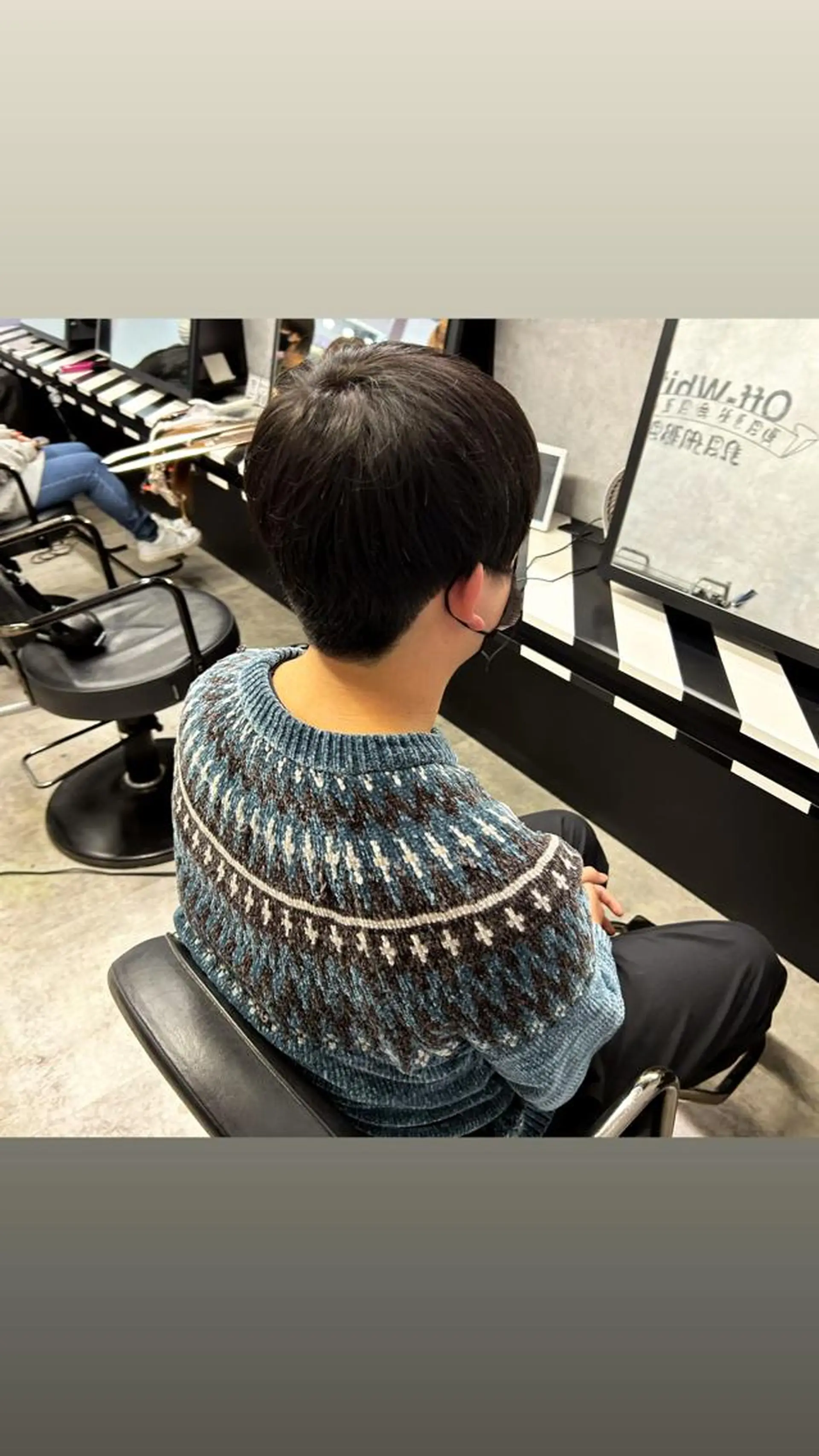メンズ Hui.所属・縮毛矯正・髪質改善 特化 出納 直起のヘアスタイル
