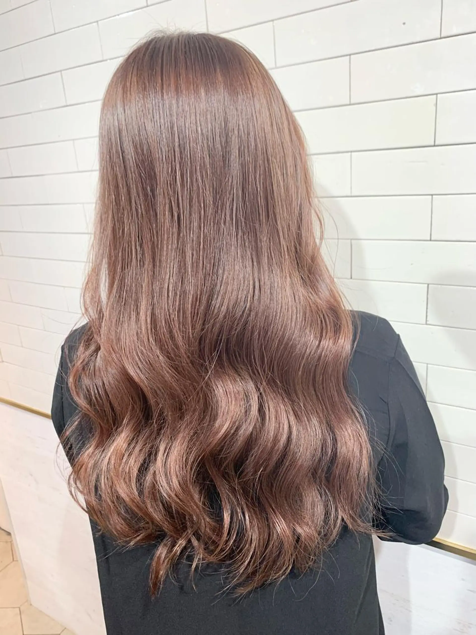 セミロング ヘアカラー トリートメント 髪質改善✨ レイヤー得意🌈のヘアスタイル