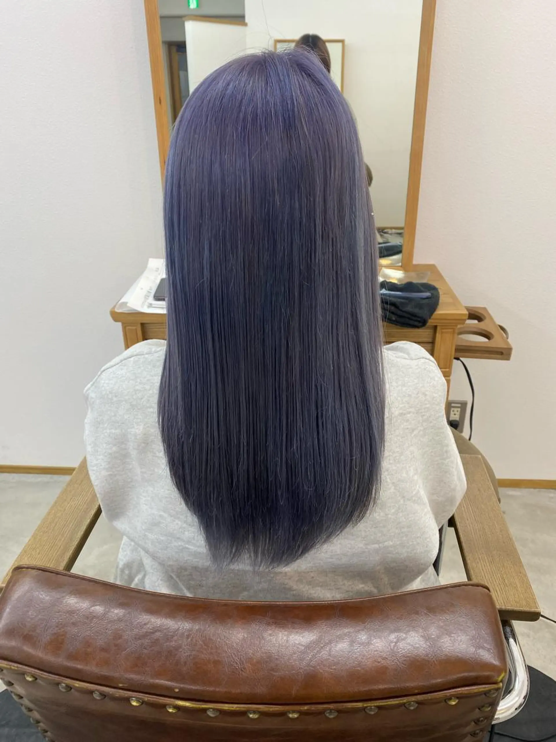 セミロング カラー cirrus🕊 韓国ヘア♡山縣あかりのヘアスタイル