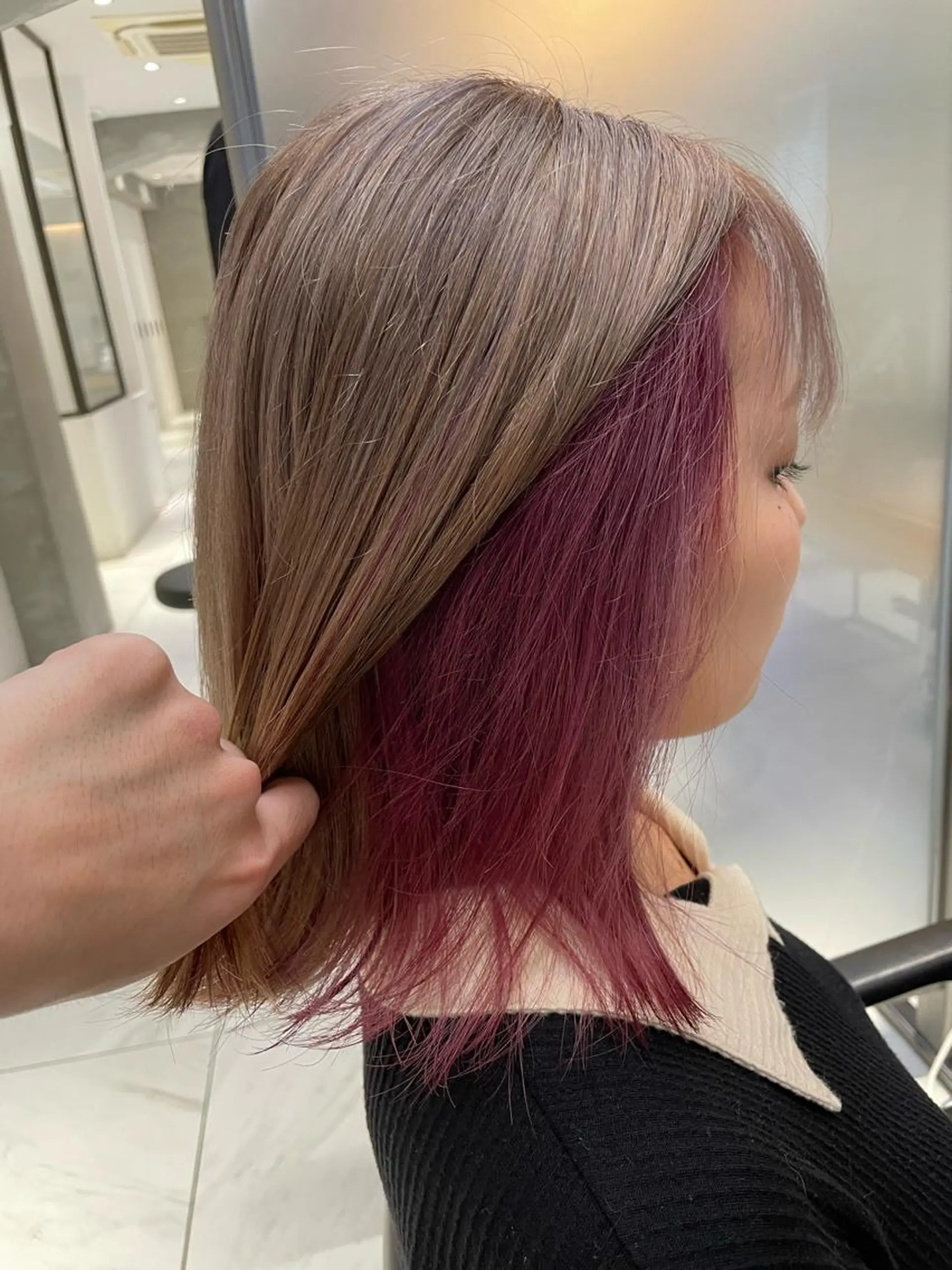 ミディアム カラー カット ヘアカラー トリートメント 🦕小林 大地🦕のヘアスタイル