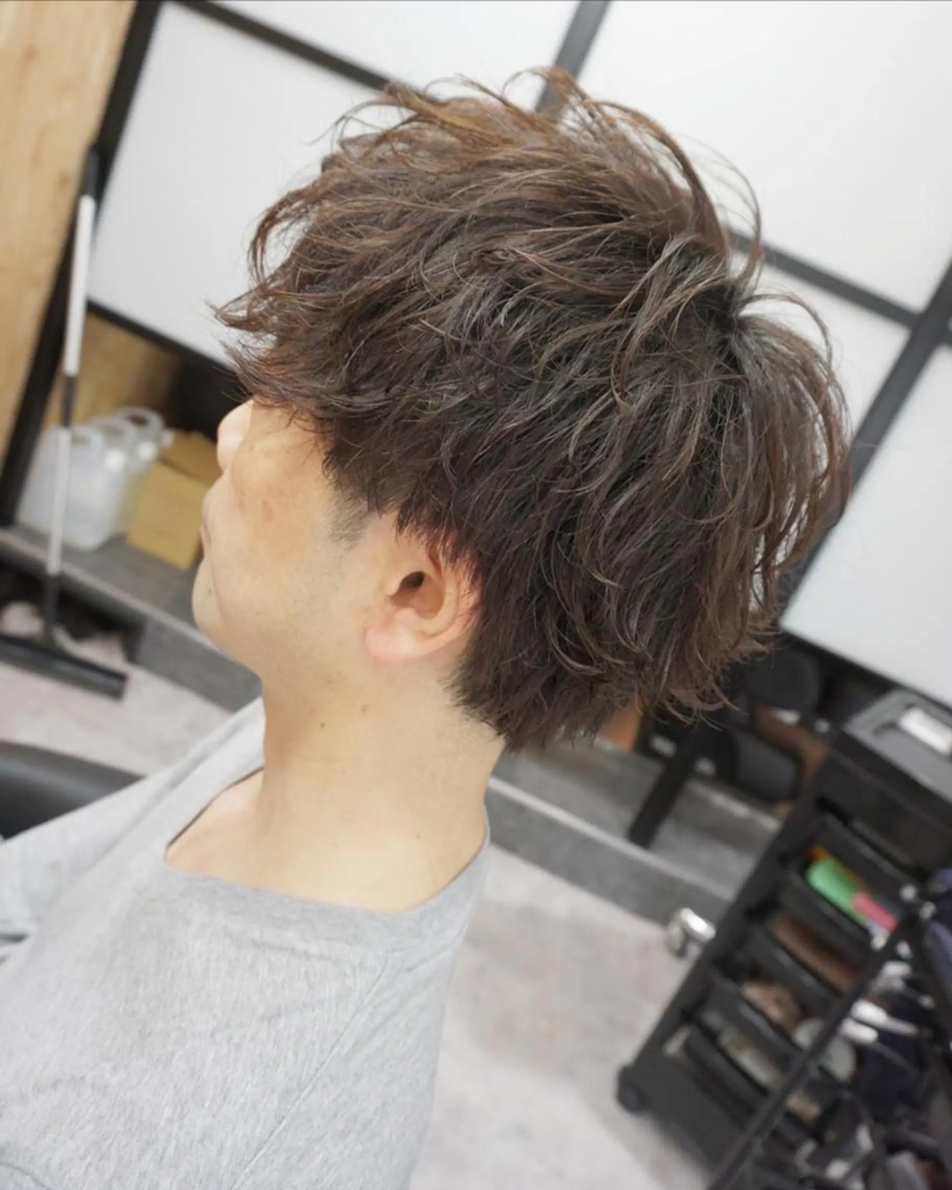パーマ メンズ 西畑 nishihataのヘアスタイル