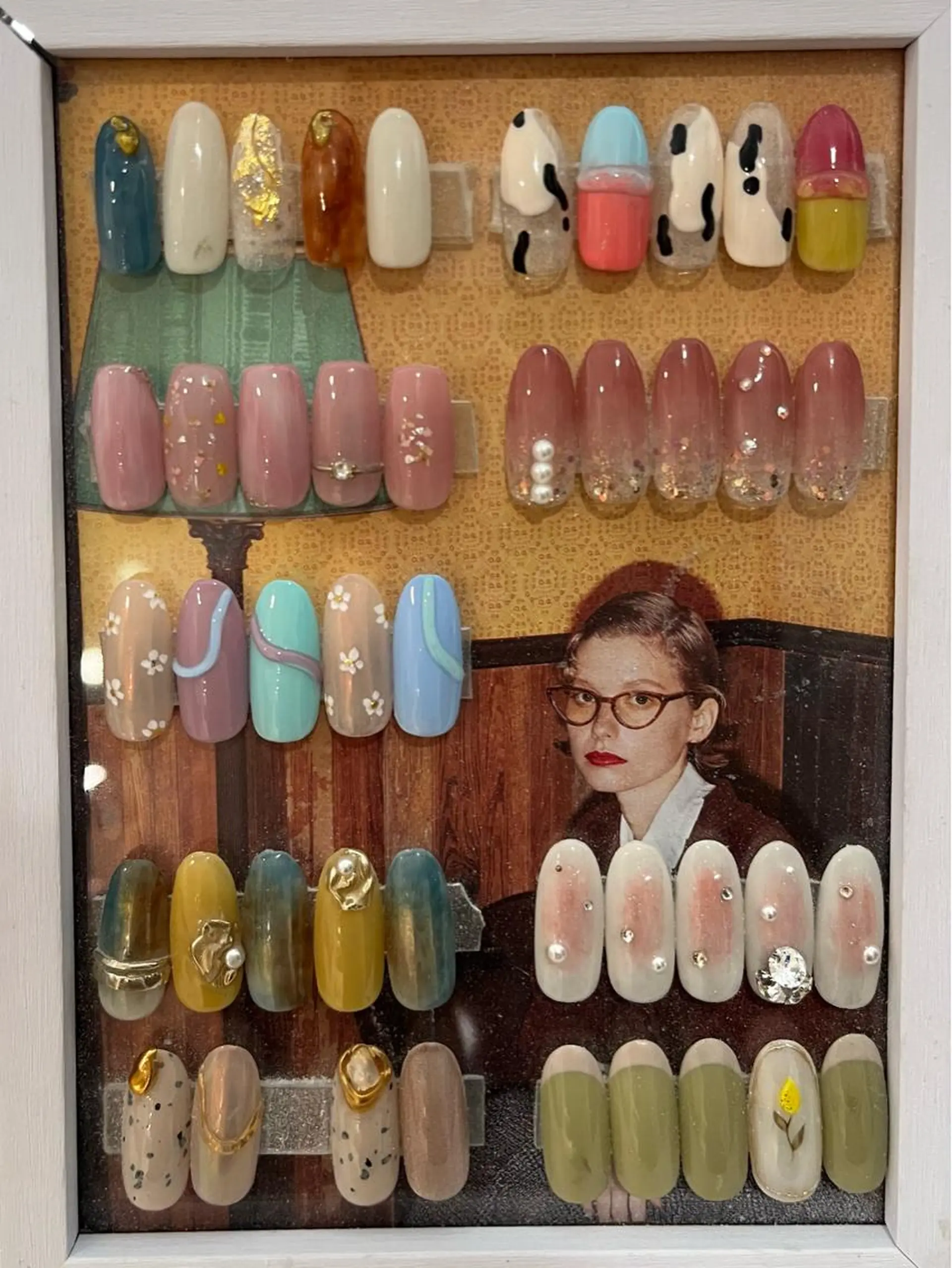 ネイル 小川 奈々花のネイルデザイン