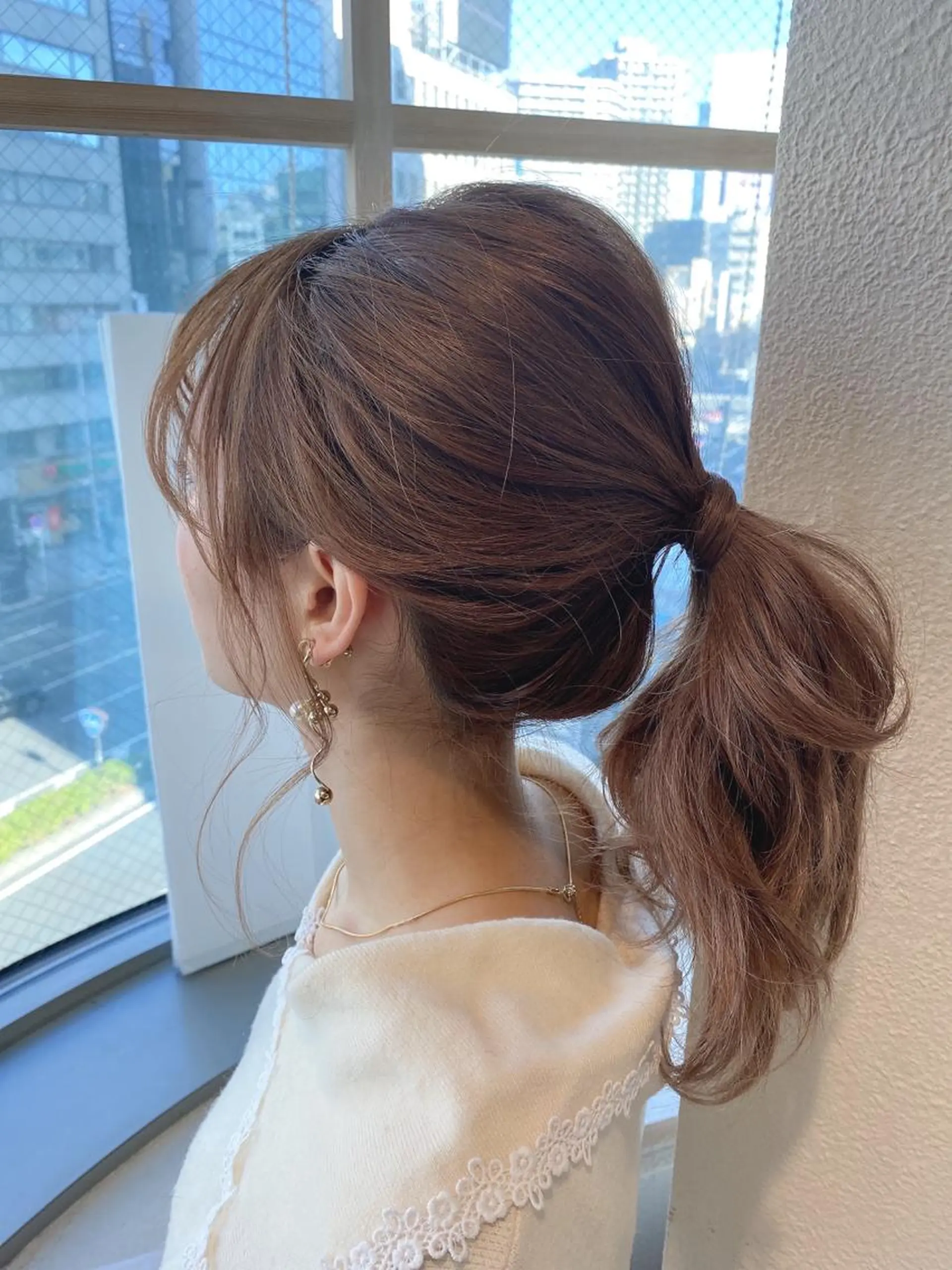 セミロング 市原 大翼のヘアスタイル