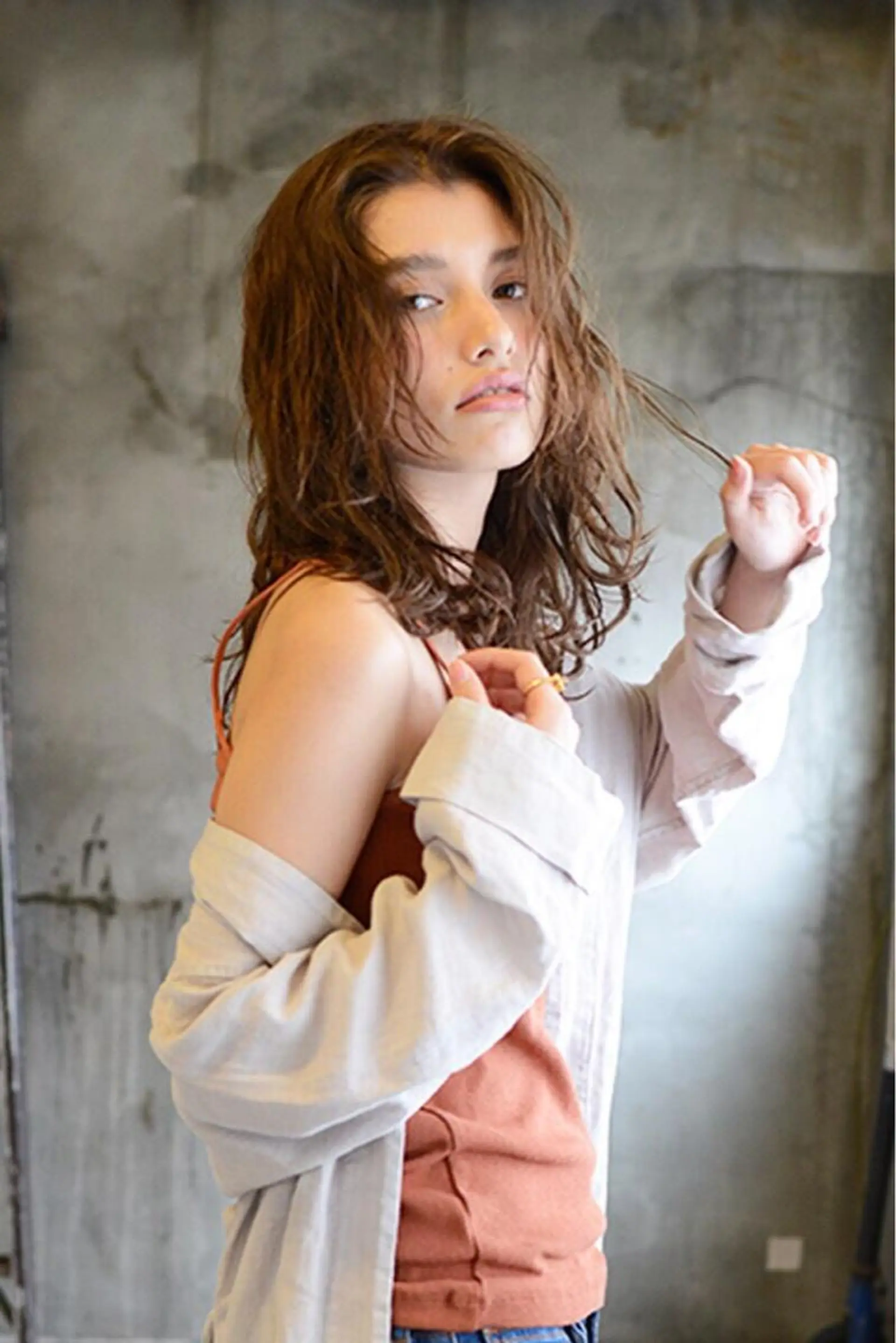セミロング EARTH/A鹿児島吉野店所属・松下 塁のヘアスタイル