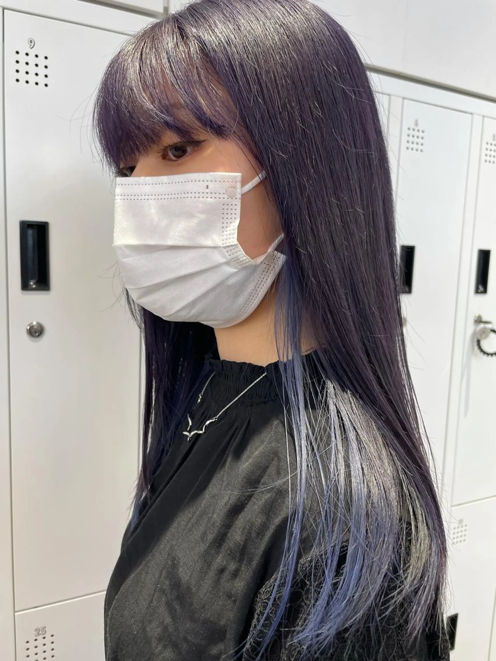 ロング カラー ヘアカラー 【淡色color/ nail】maikoのネイルデザイン