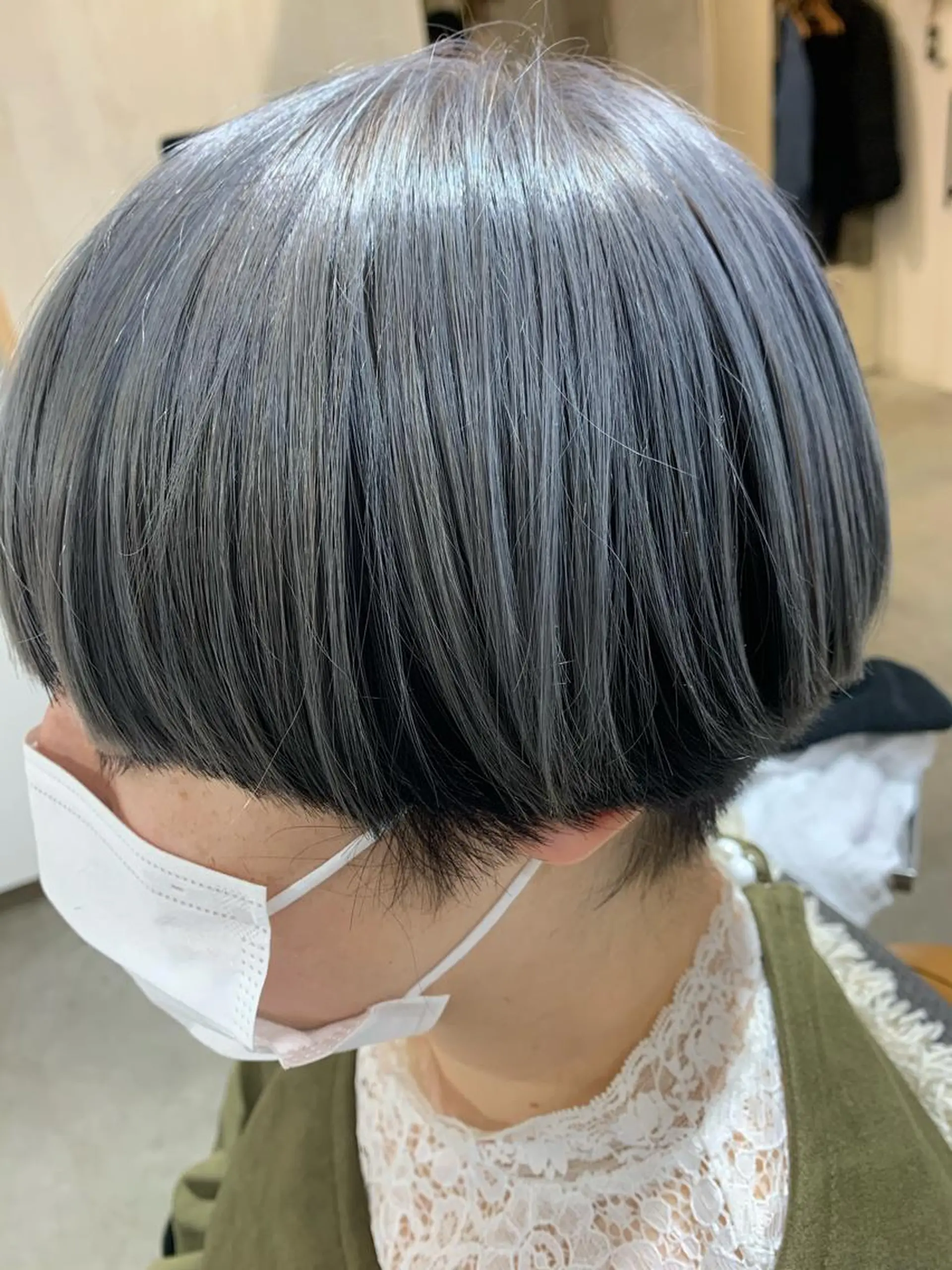 ミディアム カラー ヘアアレンジ ミディアムパーマ 透明感カラー ハイトーンカラー ボブ 外国人風カラー カット ヘアカラー トリートメント Sia中野新橋 『JUNYA』のヘアスタイル
