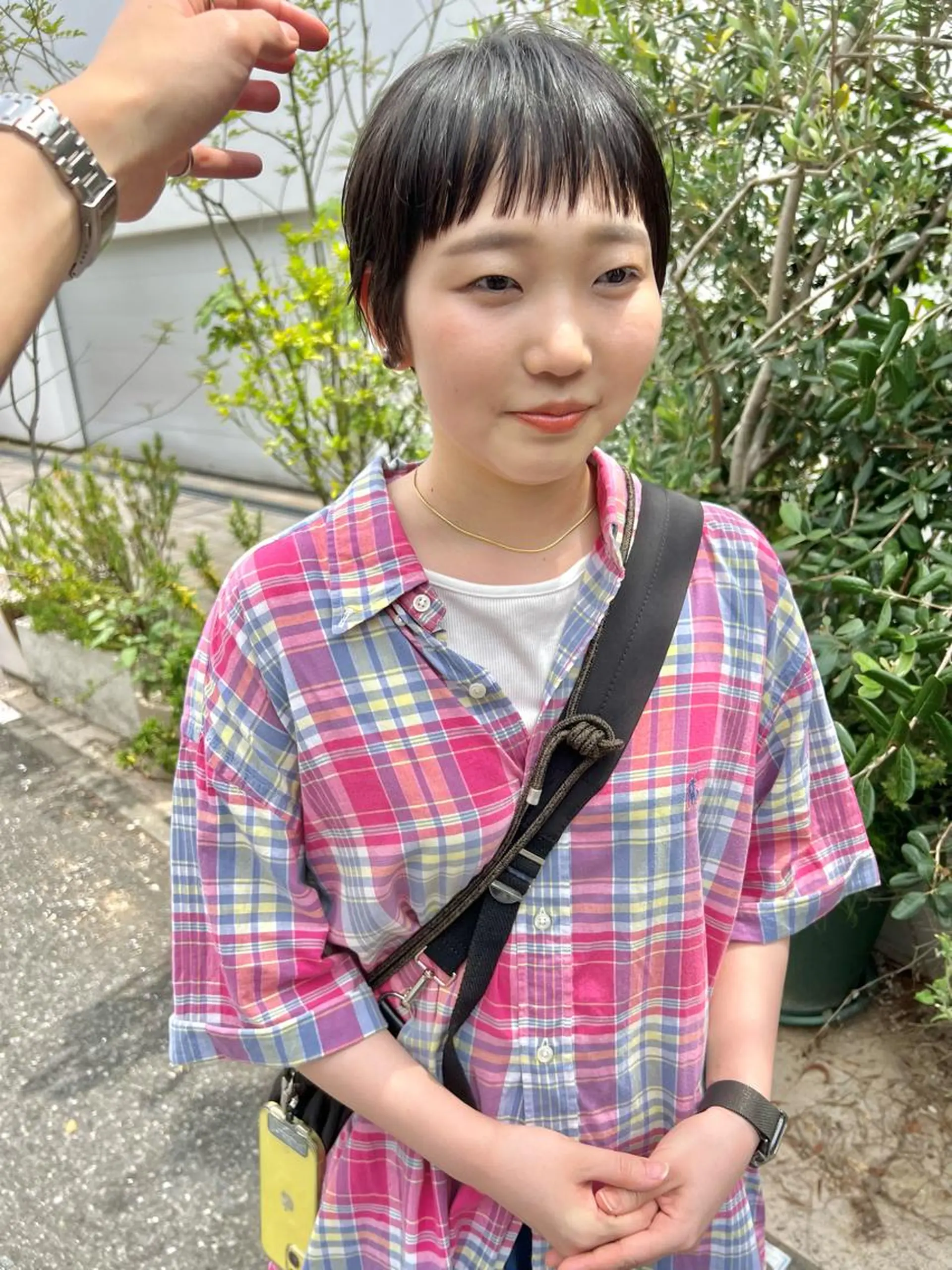ショート オン眉 ショートヘア カット sakoda shunkiのヘアスタイル