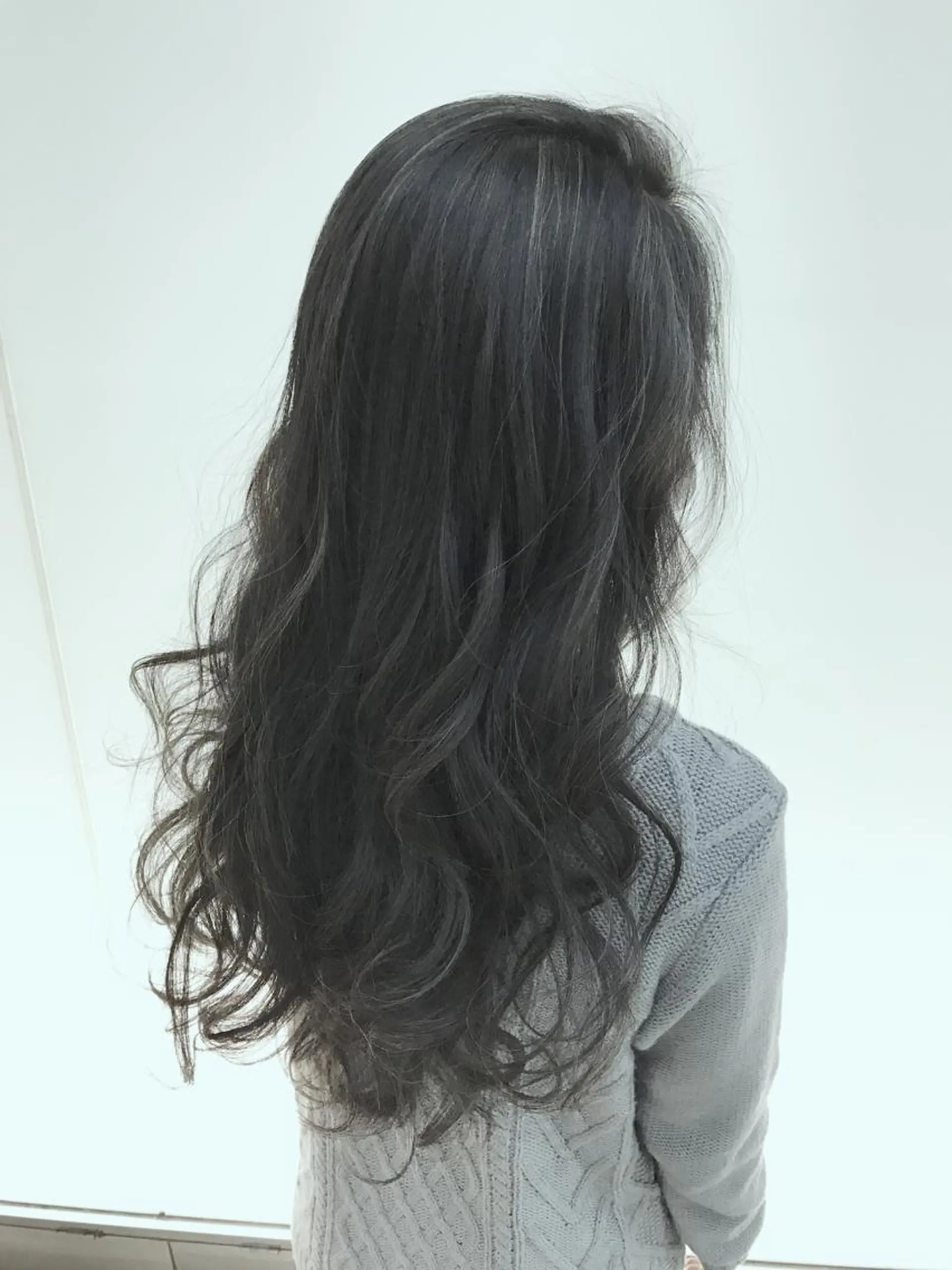 ロング カラー ハイライトカラー ハイライト Lee枚方所属・今里 弘樹のヘアスタイル
