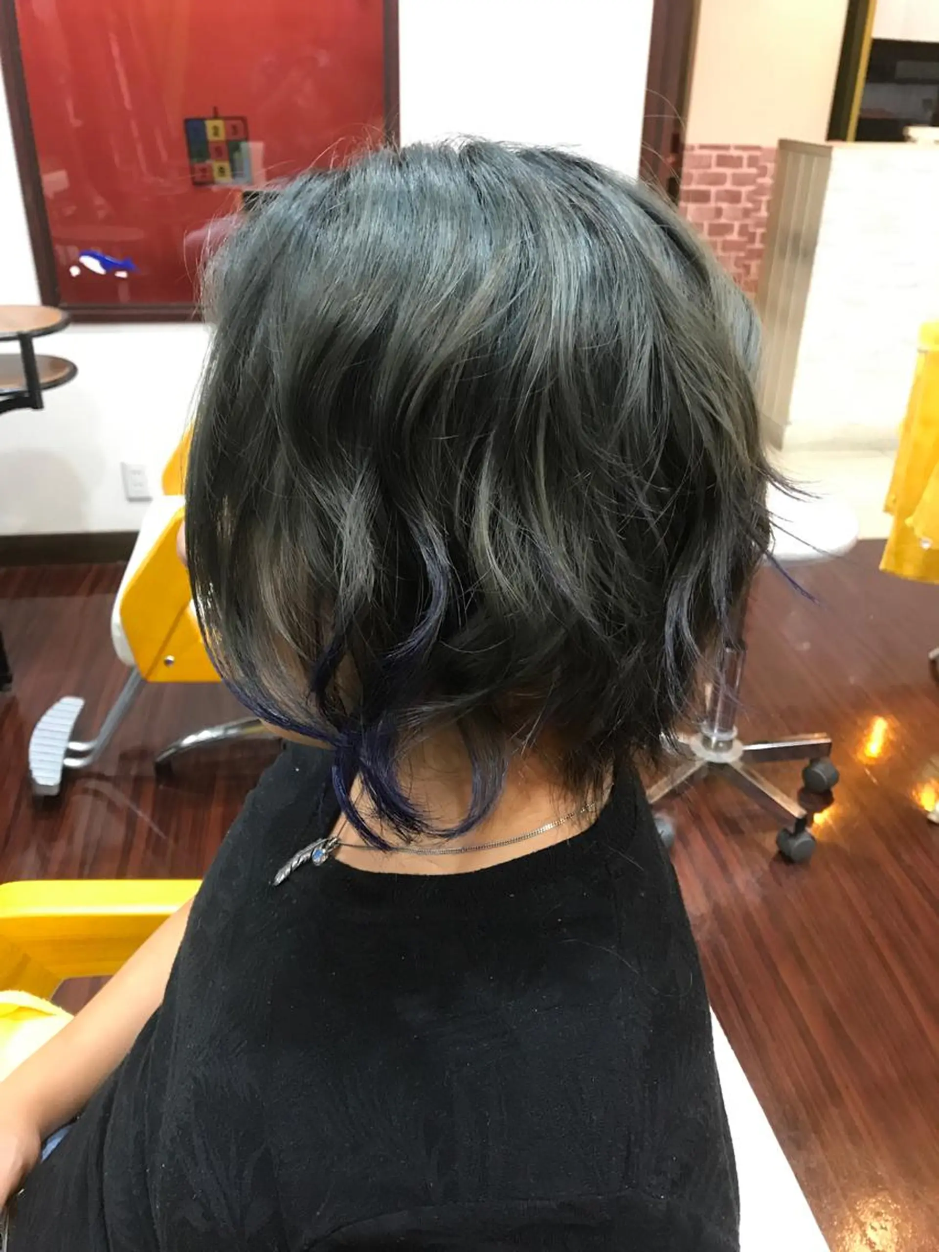 ミディアム メンズ ヘアカラー トリートメント WEST✂︎前田 明宏✂︎大和高田のヘアスタイル