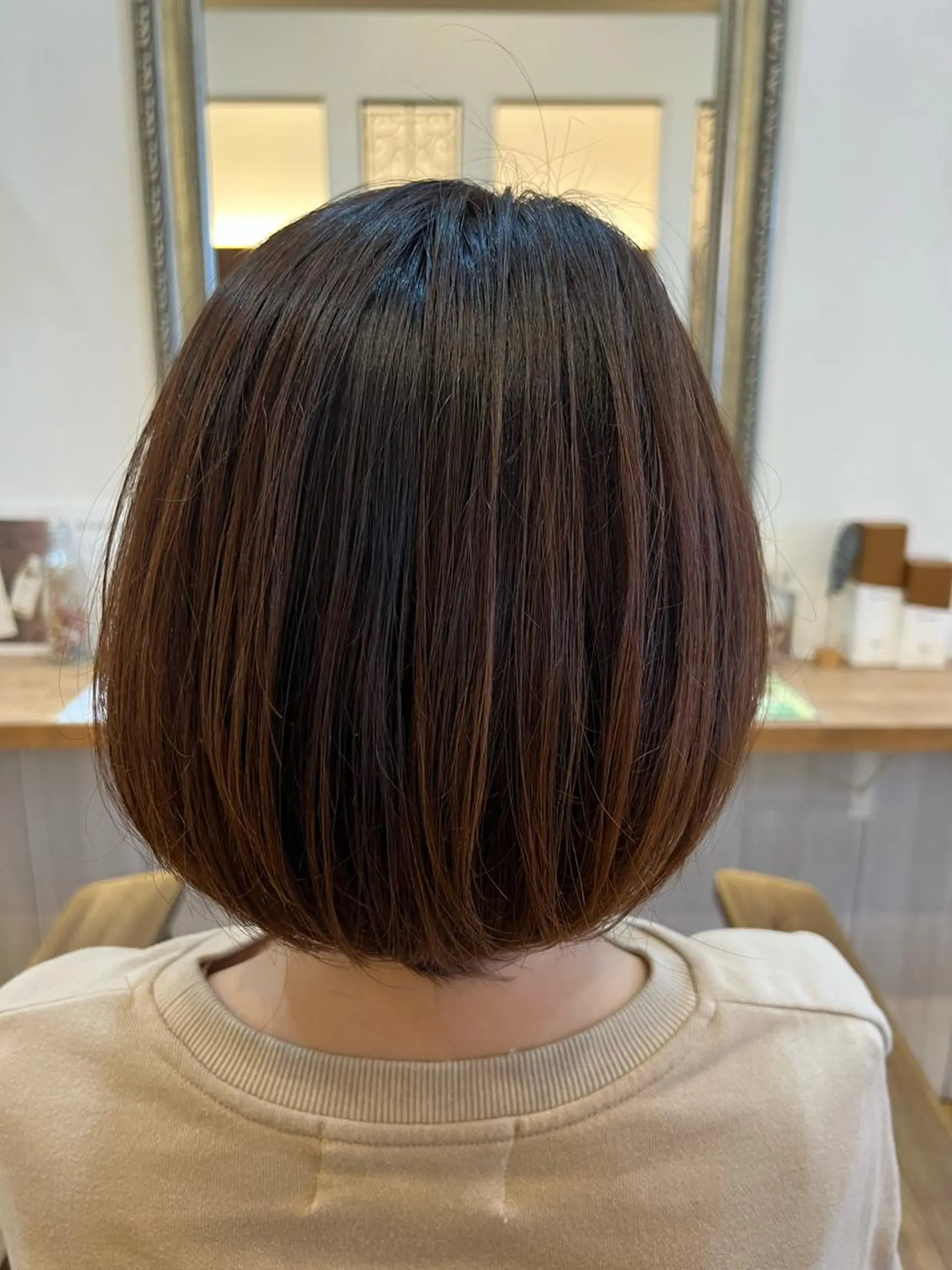 ショート カラー ブラウンカラー 美容室Class所属・🐰ハイトーンカラー 畠山　渡🐰のヘアスタイル