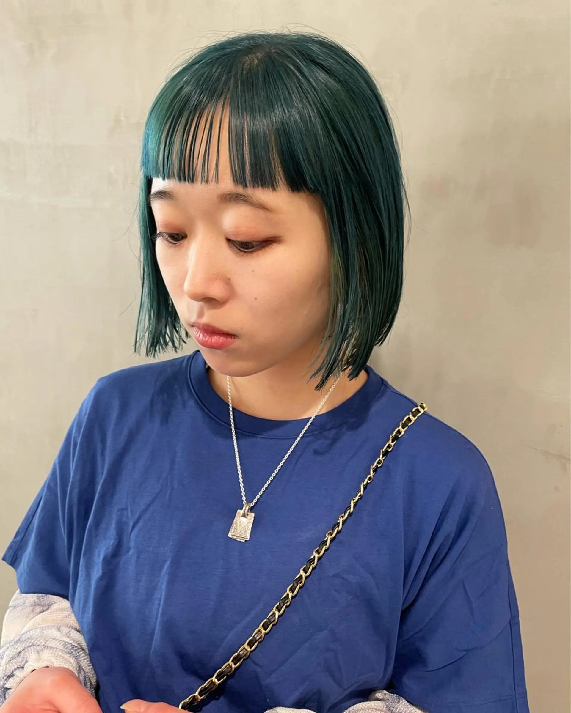 ショート カラー ヘアカラー トリートメント 優 作のヘアスタイル