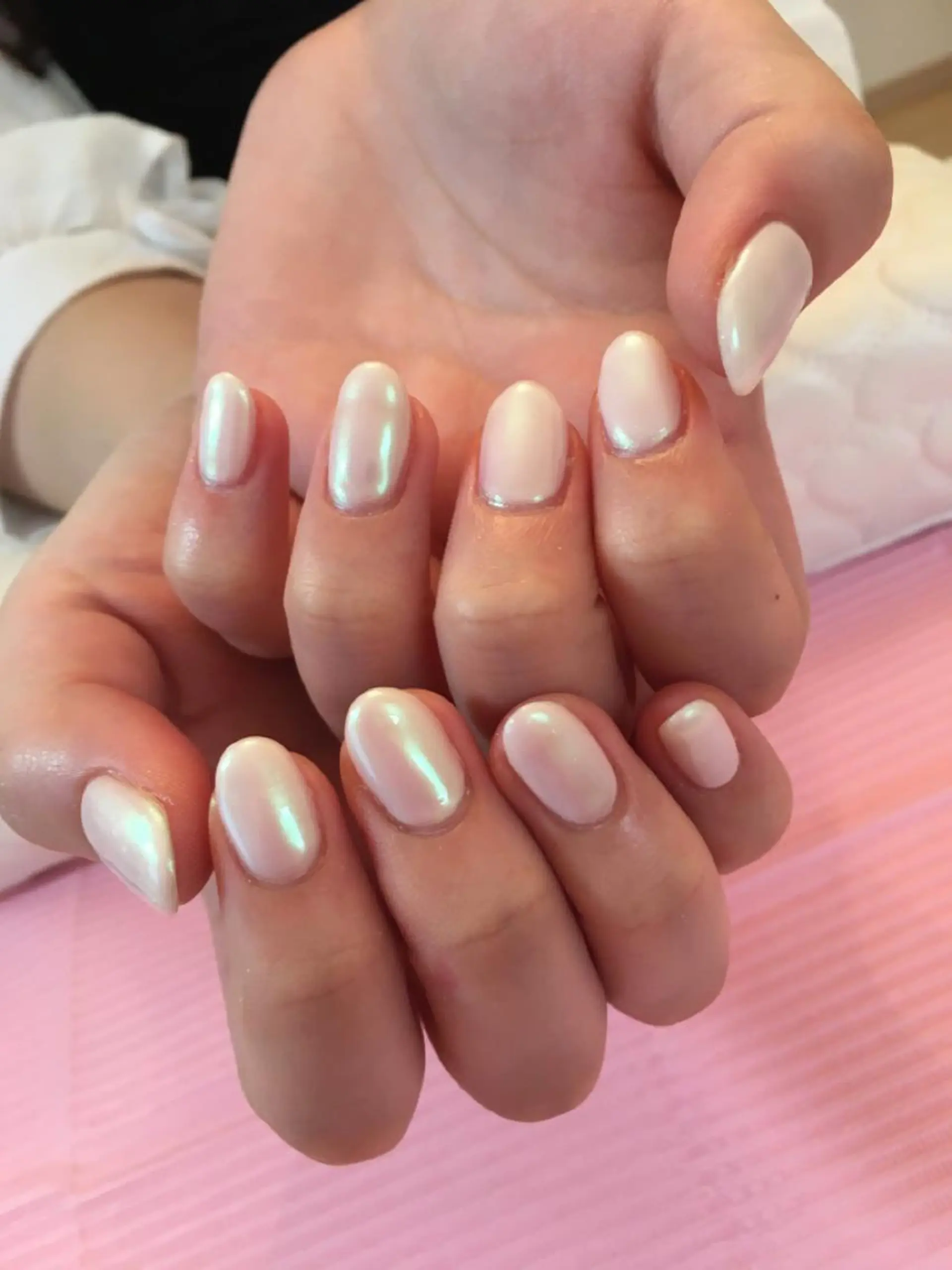 ネイル ミラーネイル ネイルサロン ショコラのネイルデザイン